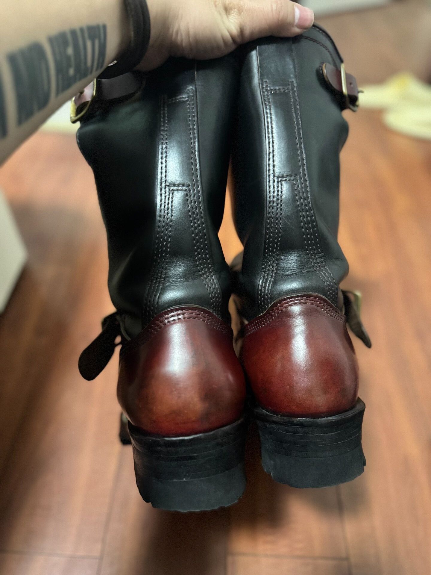 zerrows Zerrows Engineer Boots for Heavy Duty Use Size US 8.5 / EU 41-42 - 5 Thumbnail