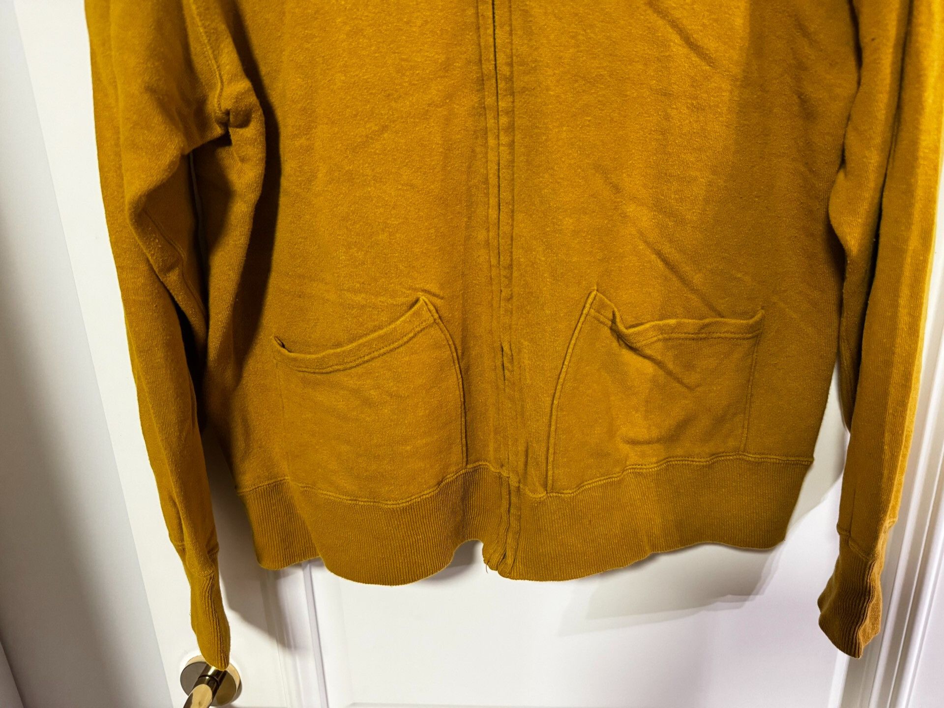 Tender Co. Vintage Mustard Yellow Zip-Up Hoodie Size US M / EU 48-50 / 2 - 4 Thumbnail