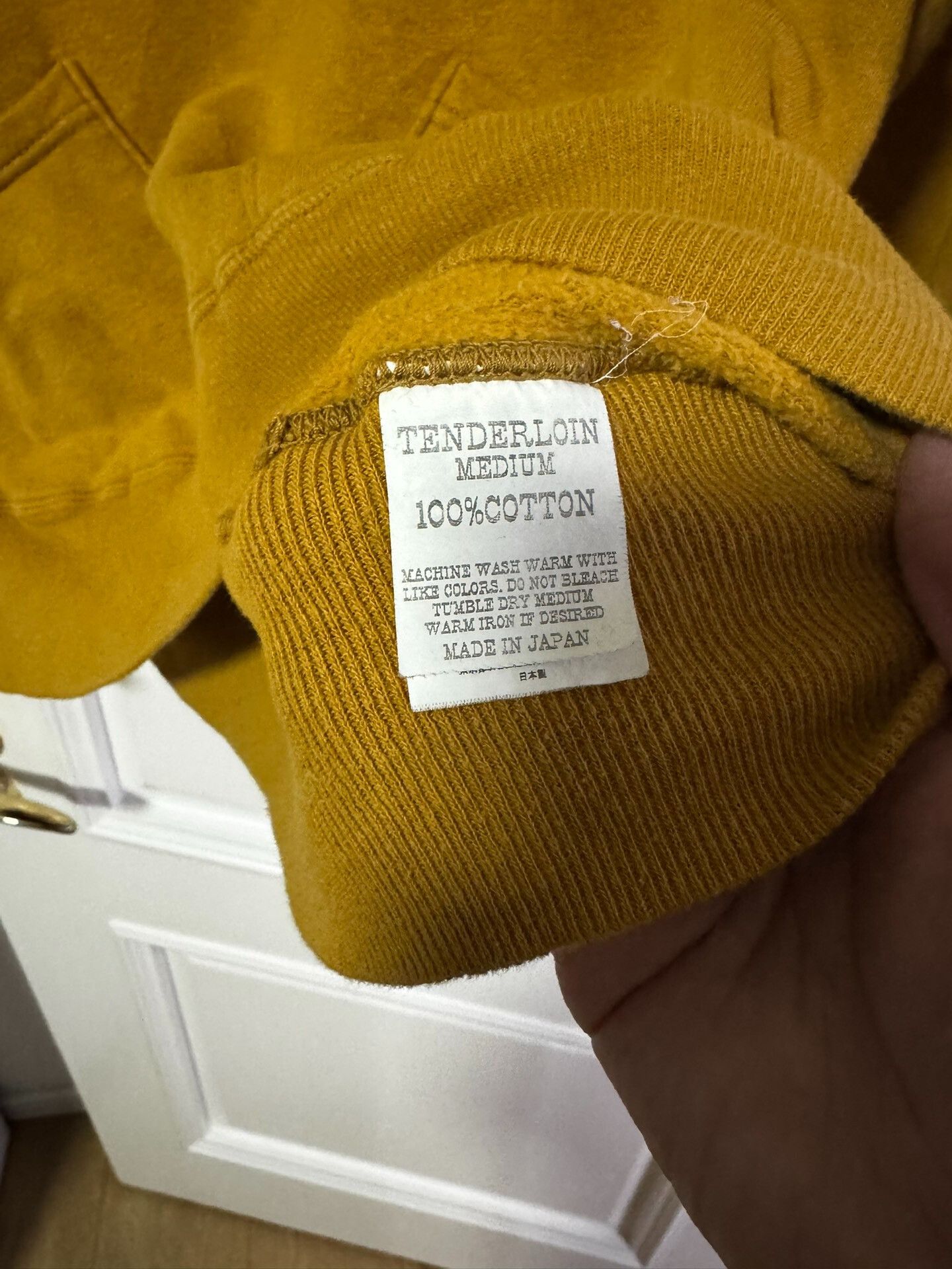 Tenderloin Vintage Tenderloin Mustard Hoodie Size US M / EU 48-50 / 2 - 8 Thumbnail