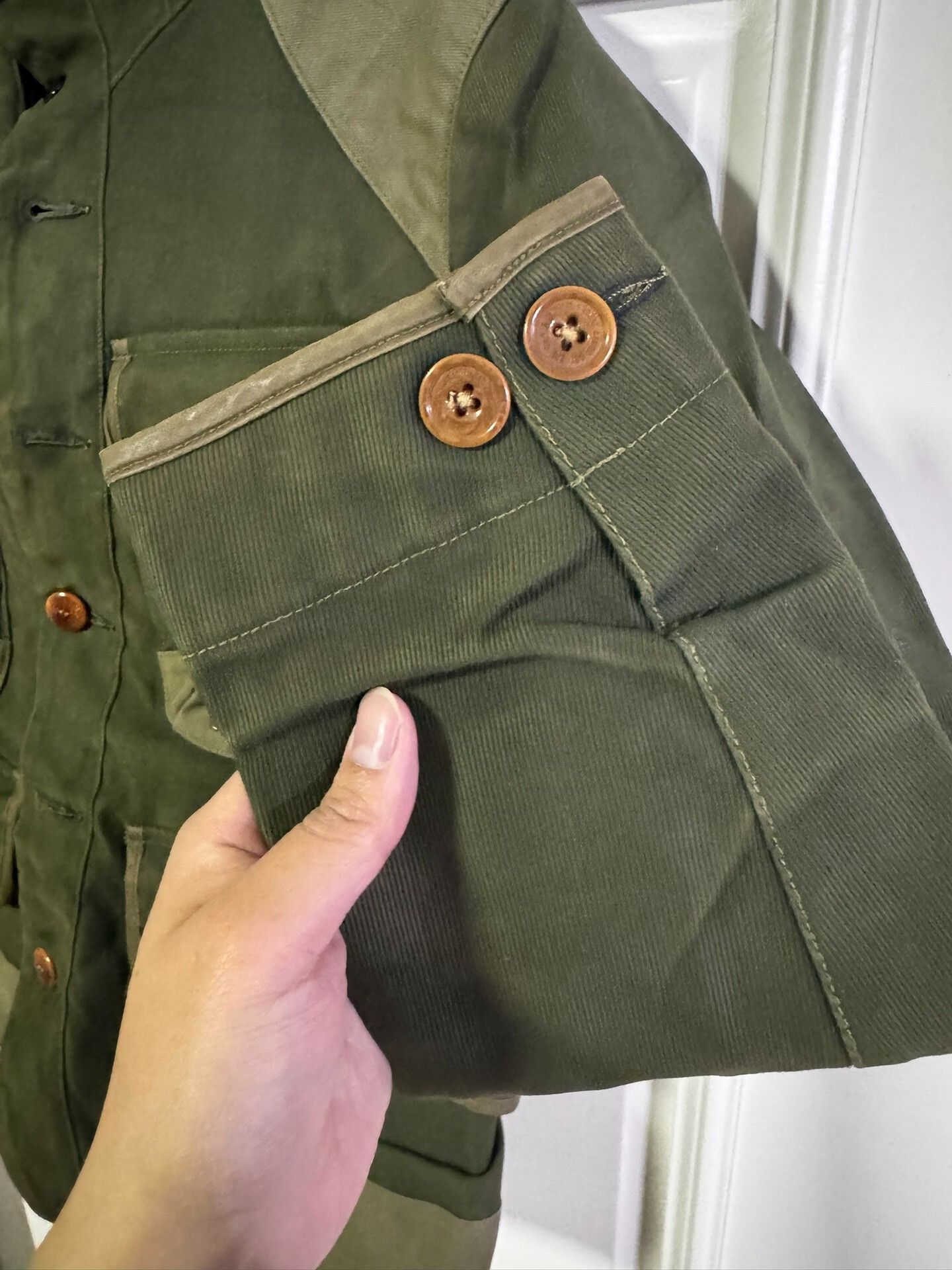 Freewheelers Vintage Freewheelers Green Wood Jacket Size US M / EU 48-50 / 2 - 4 Thumbnail