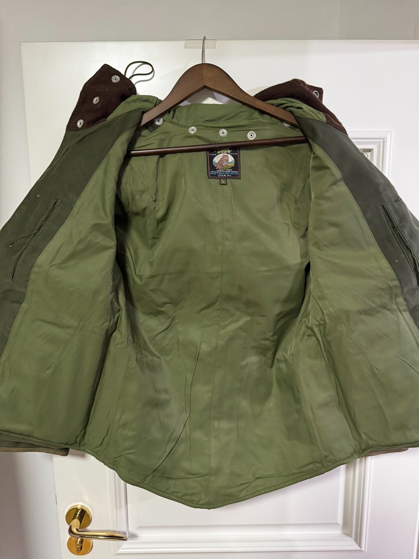 Freewheelers Vintage Freewheelers Green Wood Jacket Size US M / EU 48-50 / 2 - 6 Thumbnail