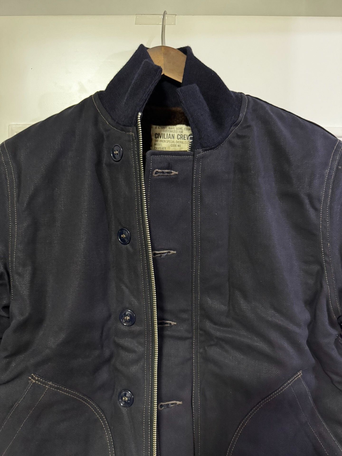 Freewheelers Freewheelers Thick Oil Jacket Size US XXS / EU 40 - 2 Thumbnail