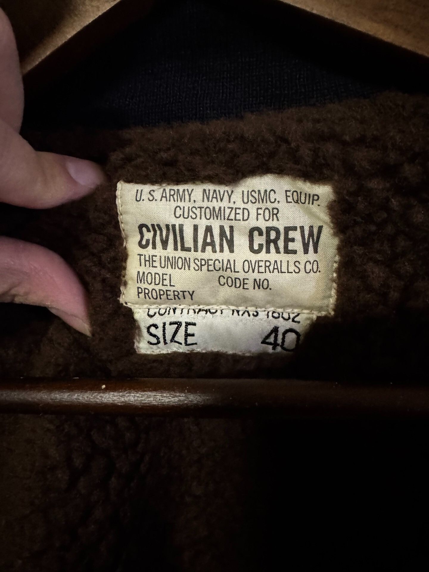 Freewheelers Freewheelers Thick Oil Jacket Size US XXS / EU 40 - 6 Thumbnail
