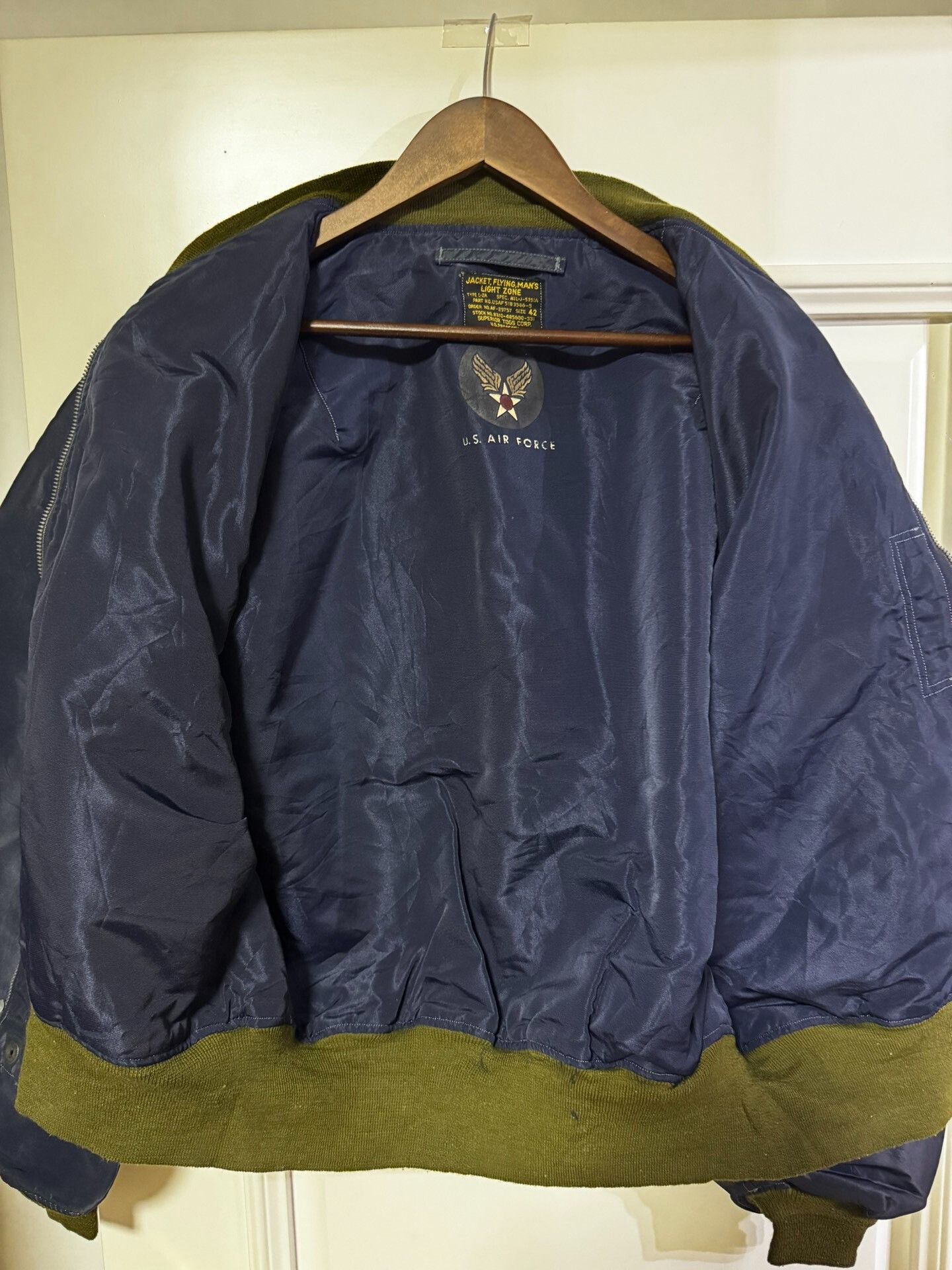 Buzz Rickson's Buzz Rickson's L-2B Flight Jacket Size US XS / EU 42 / 0 - 5 Thumbnail