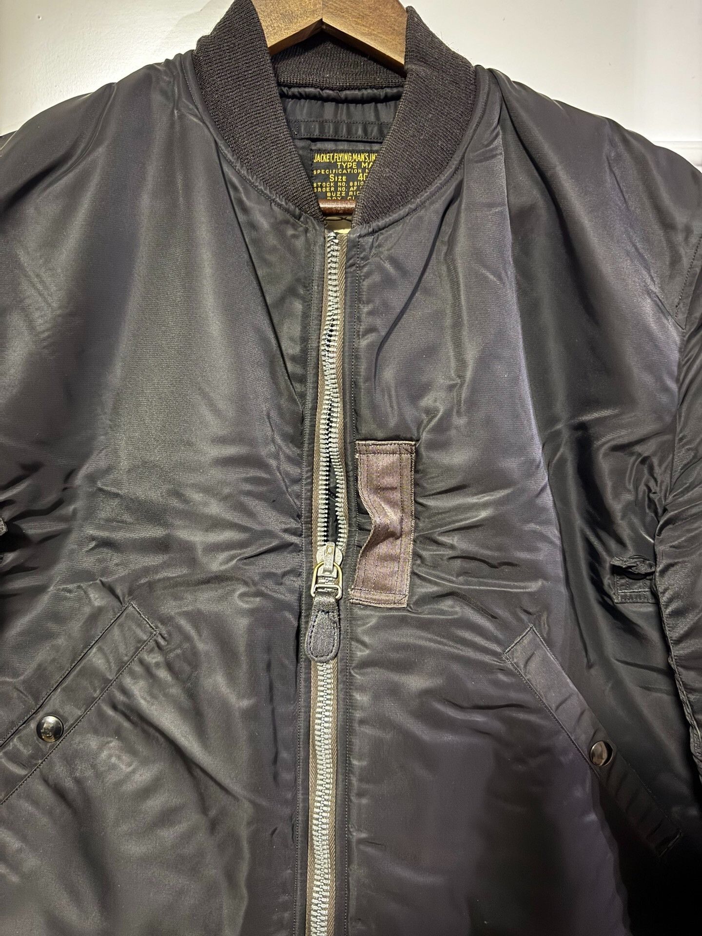 Buzz Rickson's Buzz Rickson's MA-1 Flight Jacket Size US XXS / EU 40 - 2 Thumbnail