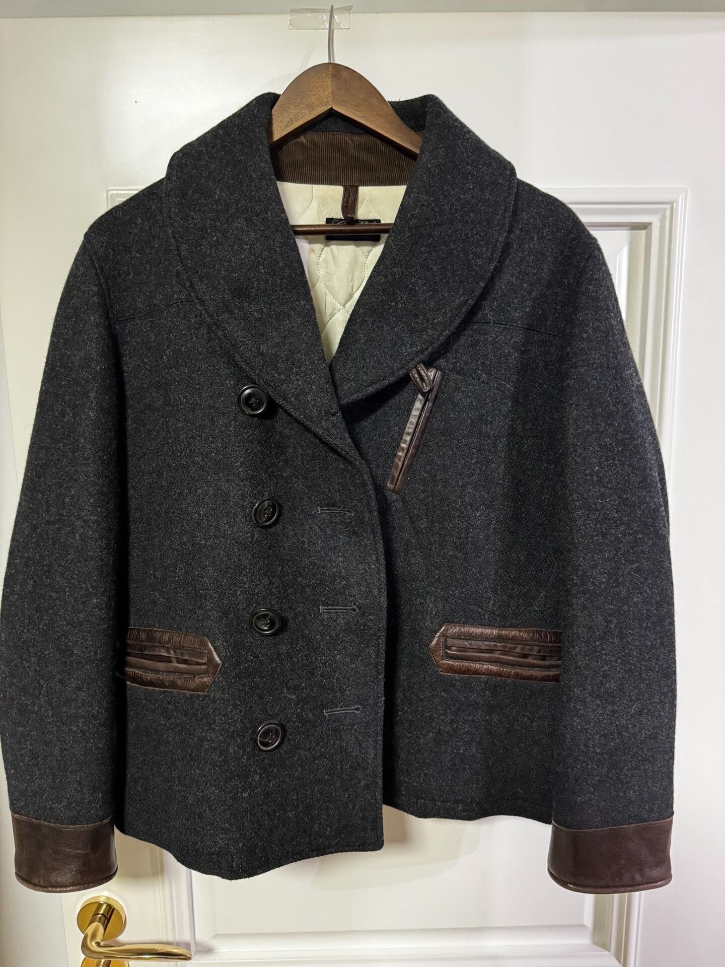 American Retro Vintage High-End Leather Coat Size US M / EU 48-50 / 2 - 7 Thumbnail
