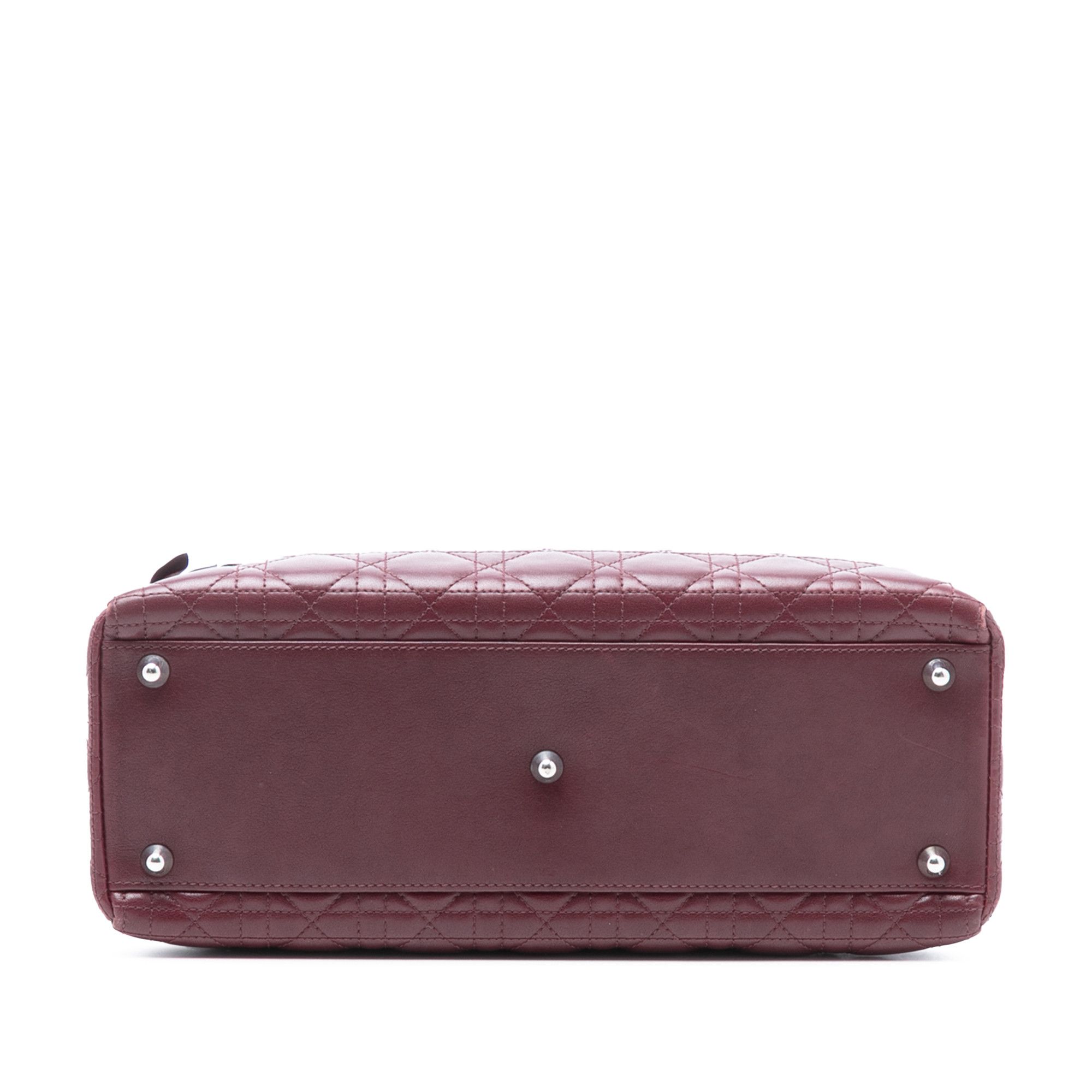 Dior Dior Large Lambskin Cannage Bow Lady Dior Size ONE SIZE - 3 Thumbnail