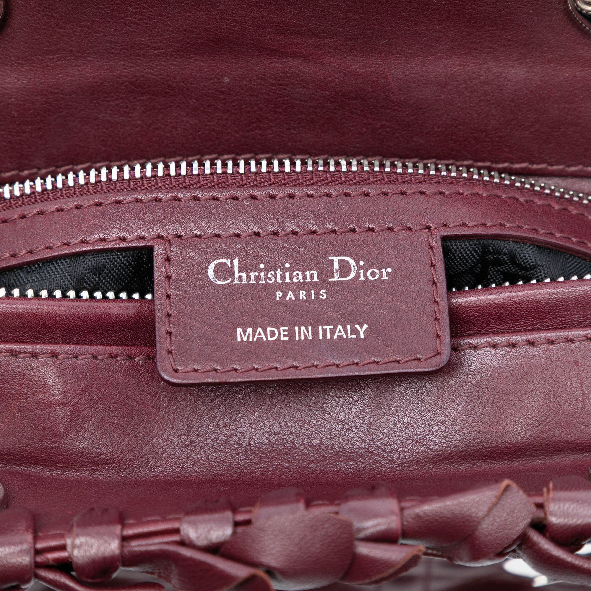 Dior Dior Large Lambskin Cannage Bow Lady Dior Size ONE SIZE - 5 Thumbnail