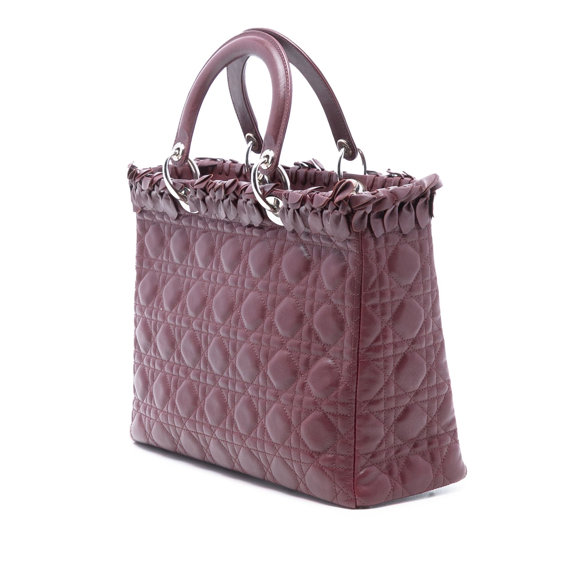 Dior Dior Large Lambskin Cannage Bow Lady Dior Size ONE SIZE - 2 Thumbnail