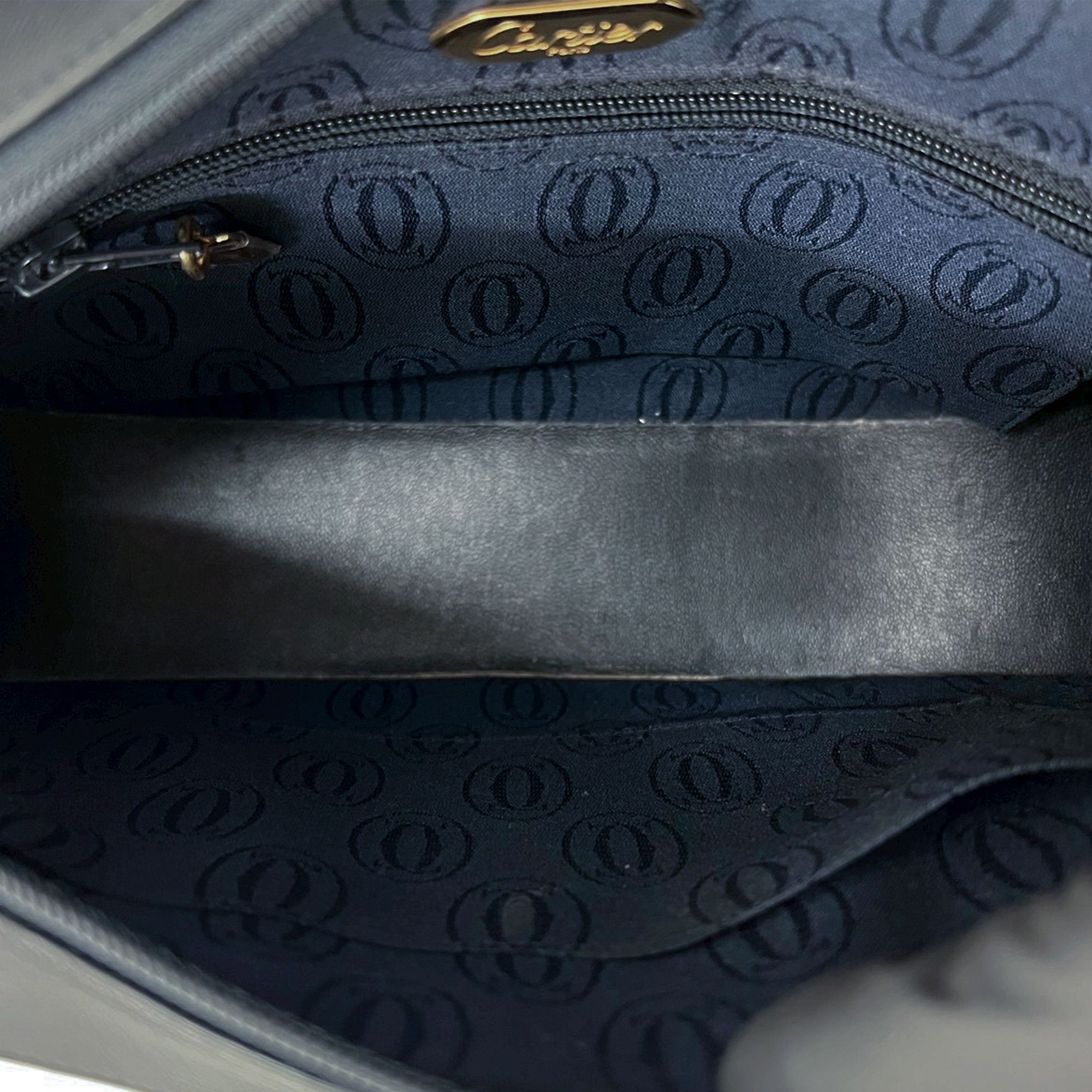 Cartier Cartier Leather Sapphire Crossbody Size ONE SIZE - 4 Thumbnail