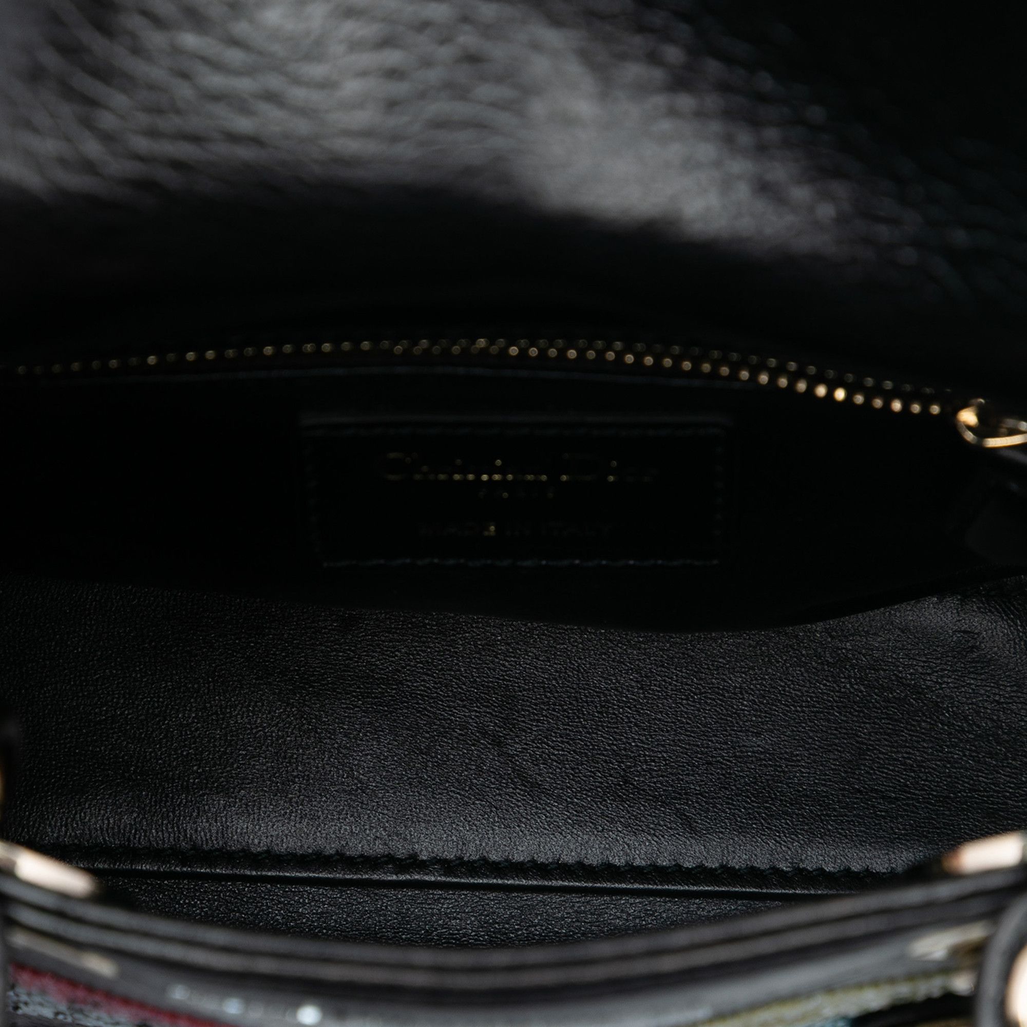 Dior Dior Mini Calfskin Beaded Lady Dior Size ONE SIZE - 4 Thumbnail