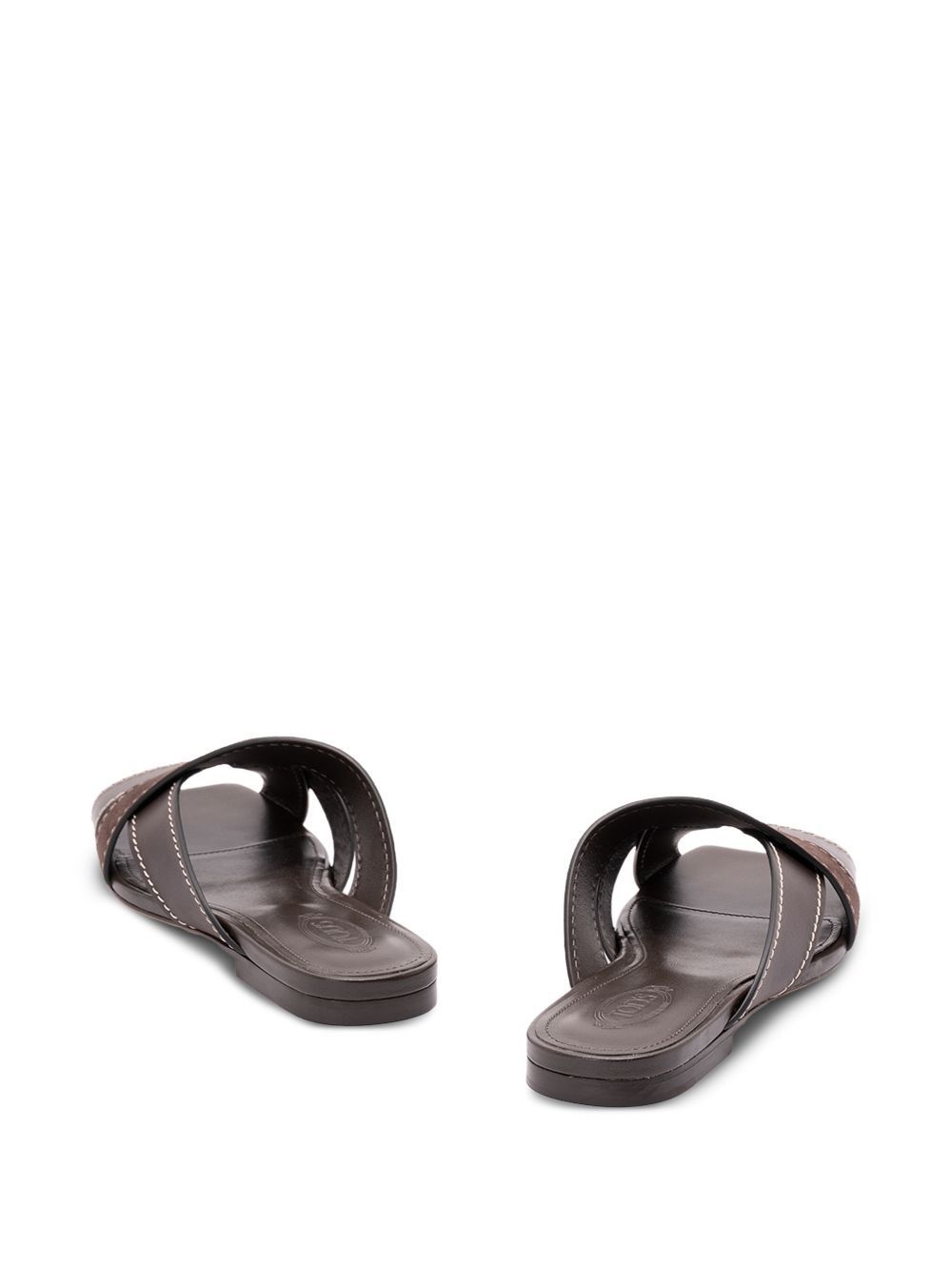 Tod's LEATHER FLAT SANDALS Size US 6 / IT 36 - 2 Thumbnail