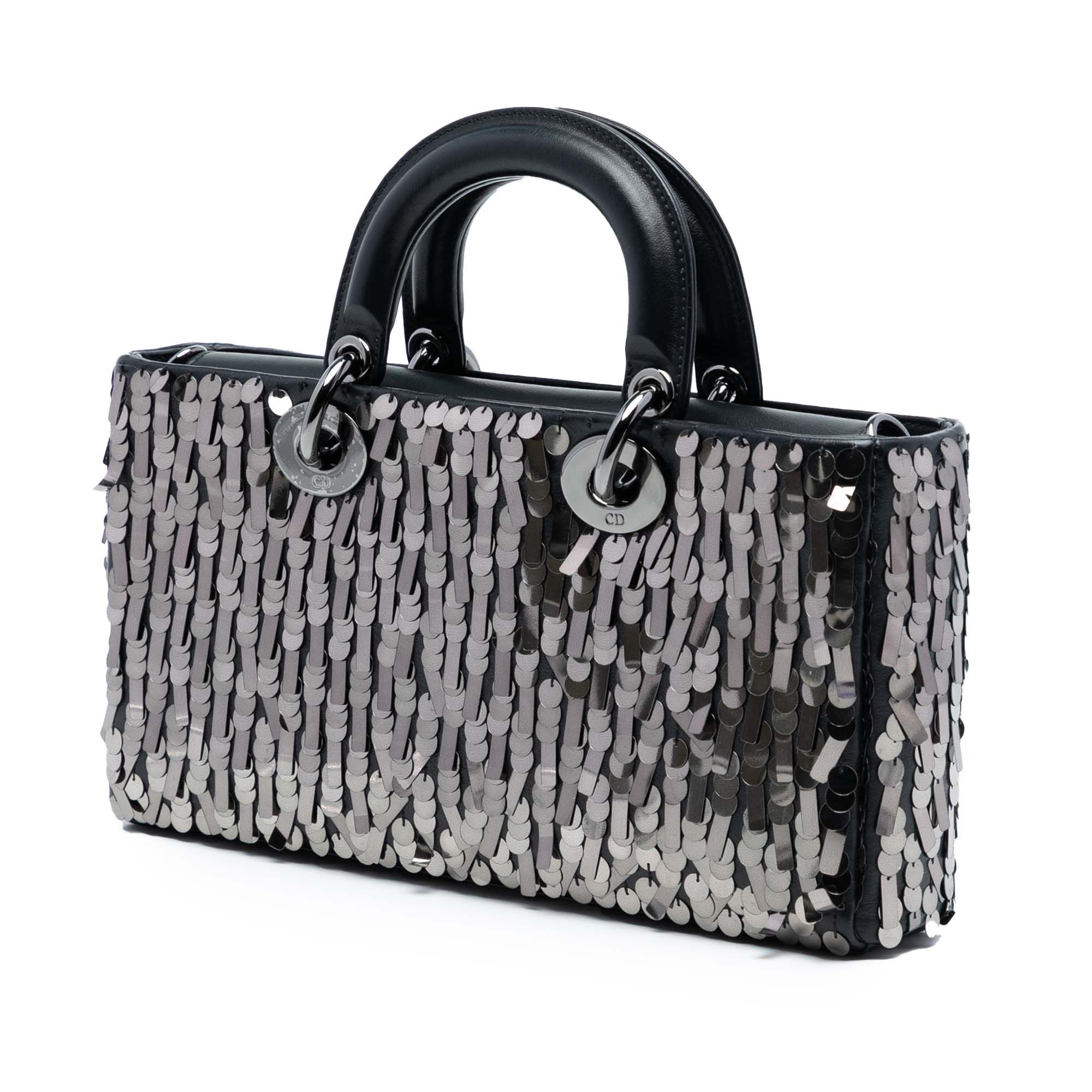 Dior Dior Medium Calfskin Sequin Embellished Lady D Joy Size ONE SIZE - 2 Thumbnail