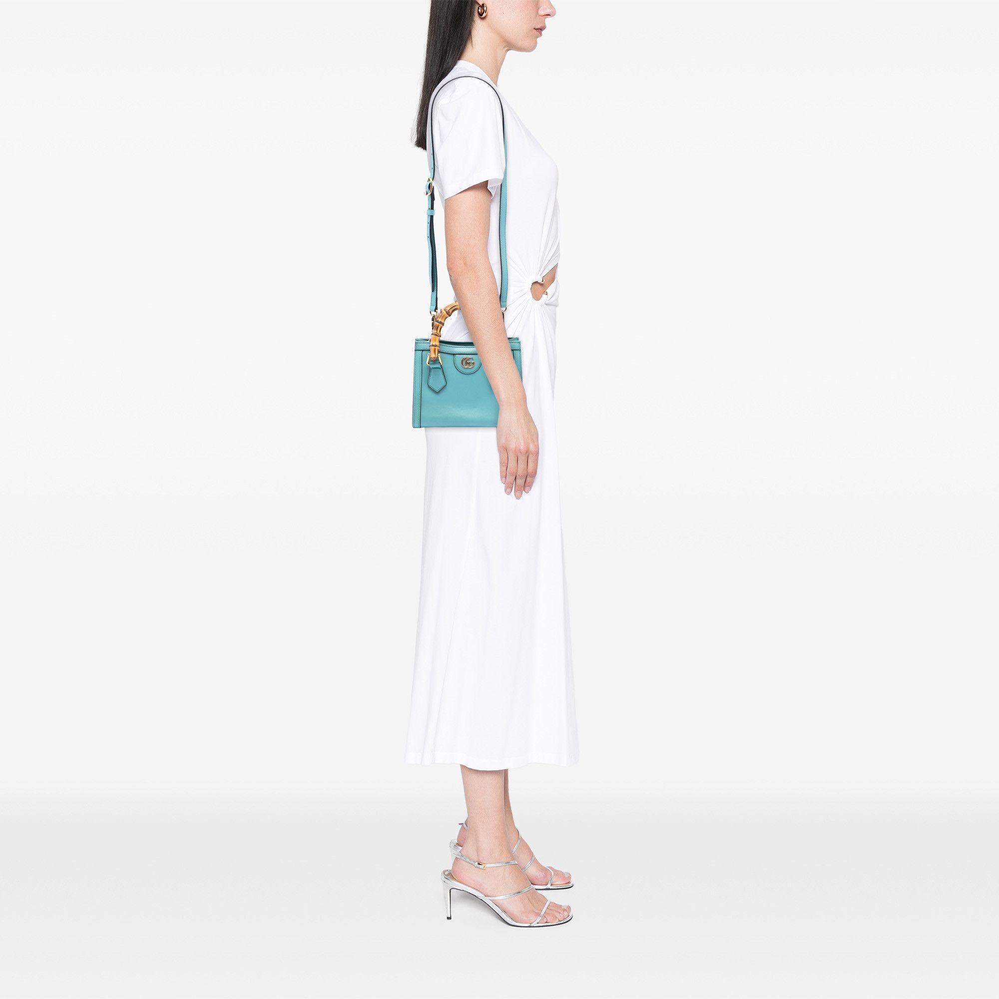 Gucci Gucci Mini Calfskin Bamboo Diana Satchel Size ONE SIZE - 7 Thumbnail