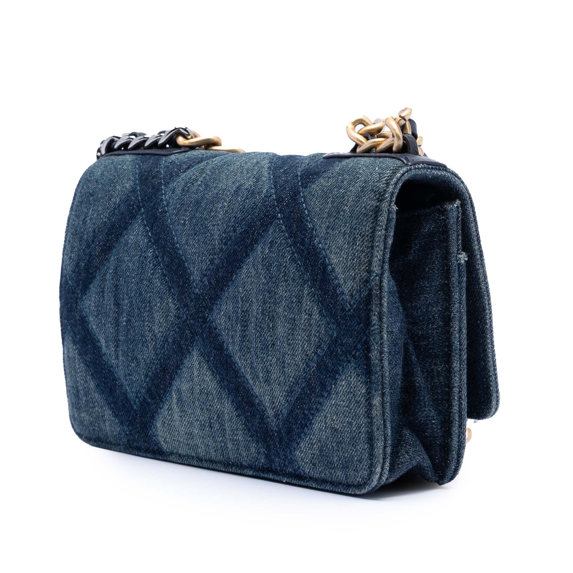 Chanel Chanel Denim 19 Flap Wallet On Chain Size ONE SIZE - 2 Thumbnail