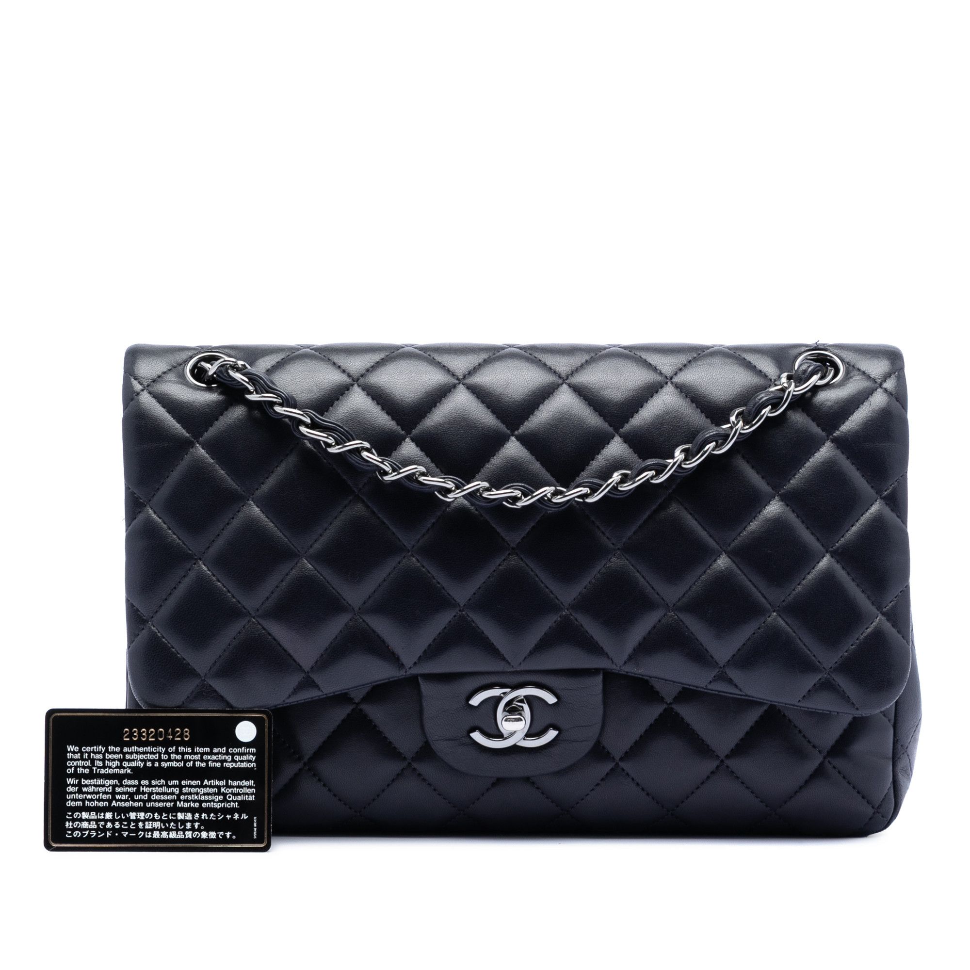 Chanel Chanel Jumbo Classic Lambskin Double Flap Size ONE SIZE - 8 Thumbnail