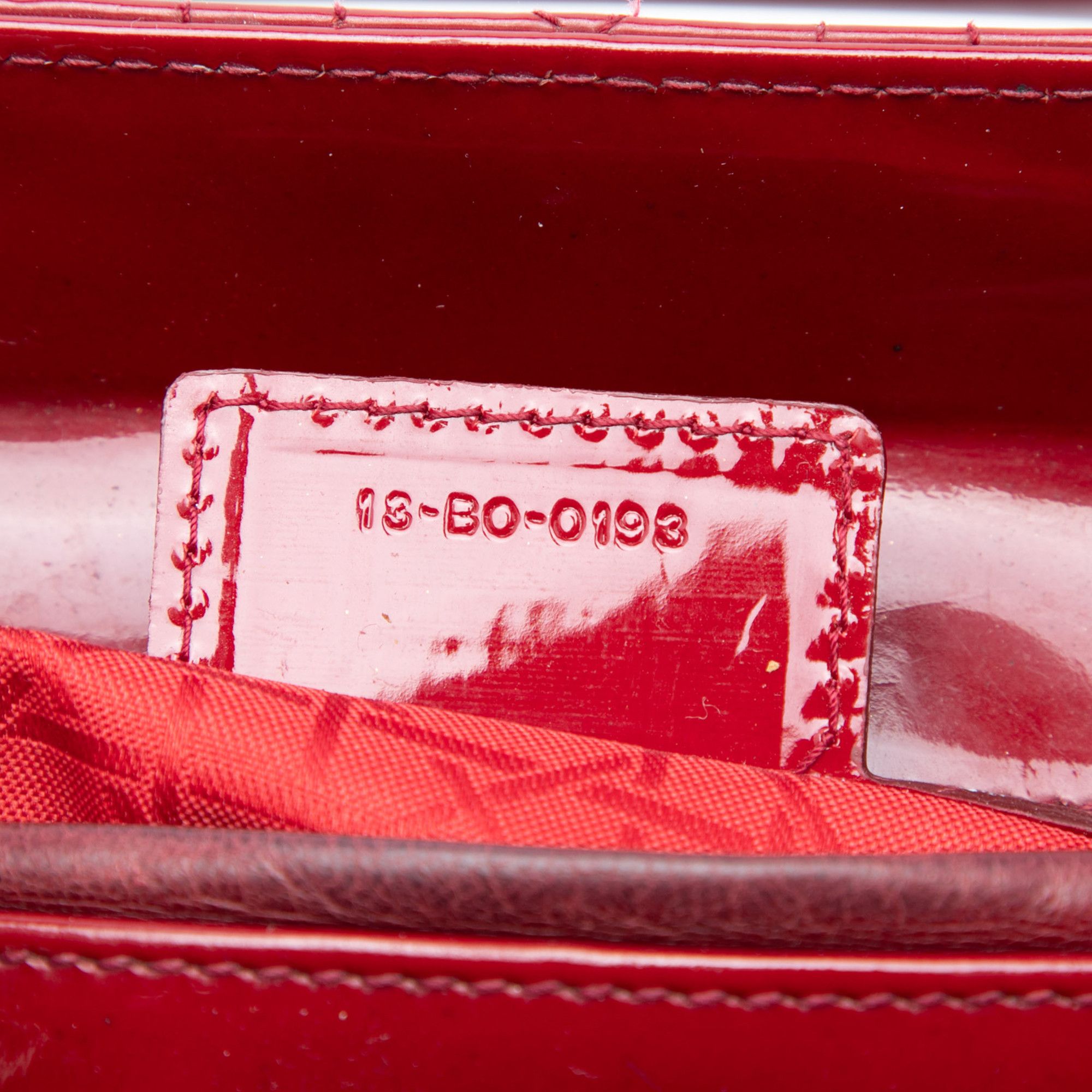 Dior Dior Medium Patent Cannage Lady Dior Size ONE SIZE - 5 Thumbnail