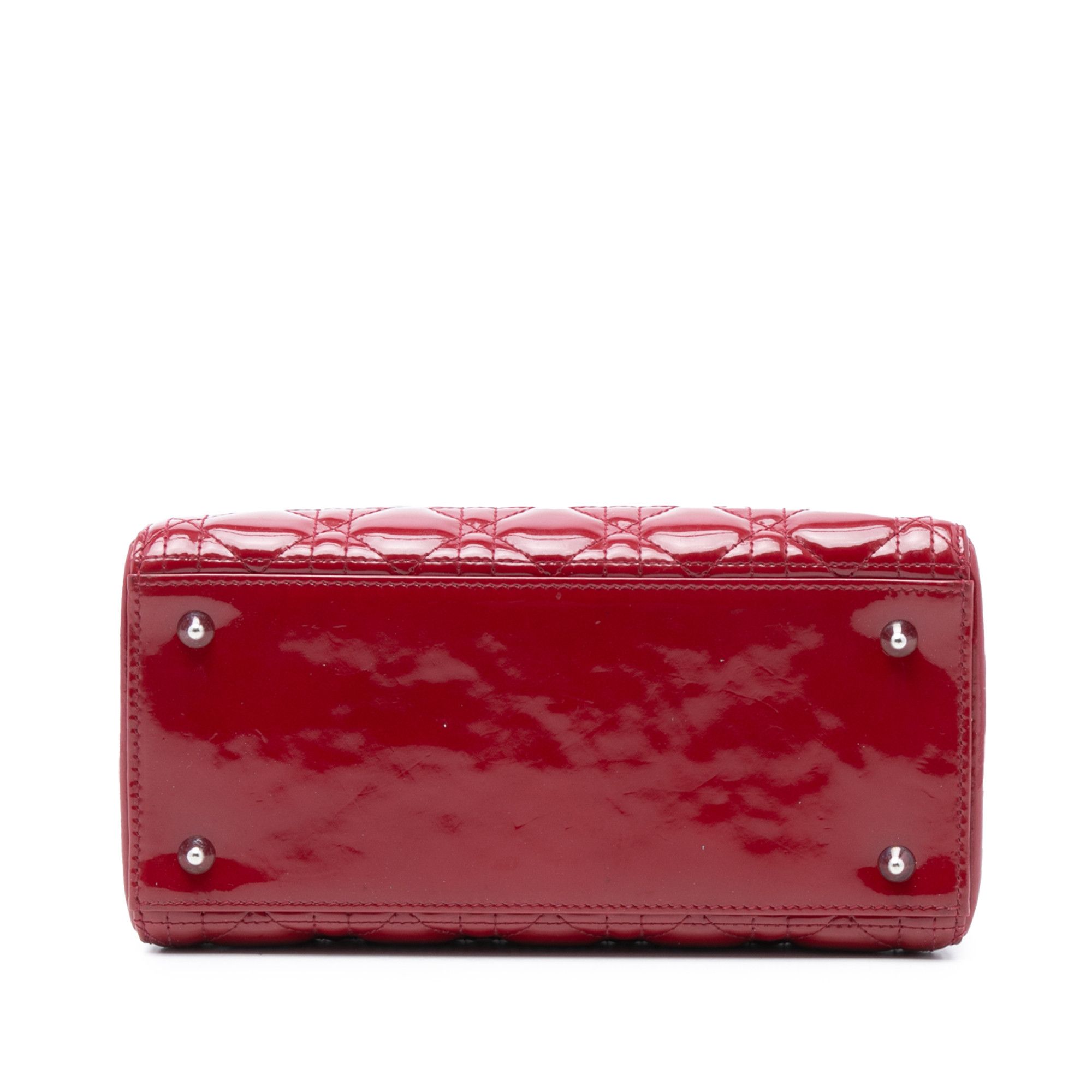 Dior Dior Medium Patent Cannage Lady Dior Size ONE SIZE - 3 Thumbnail