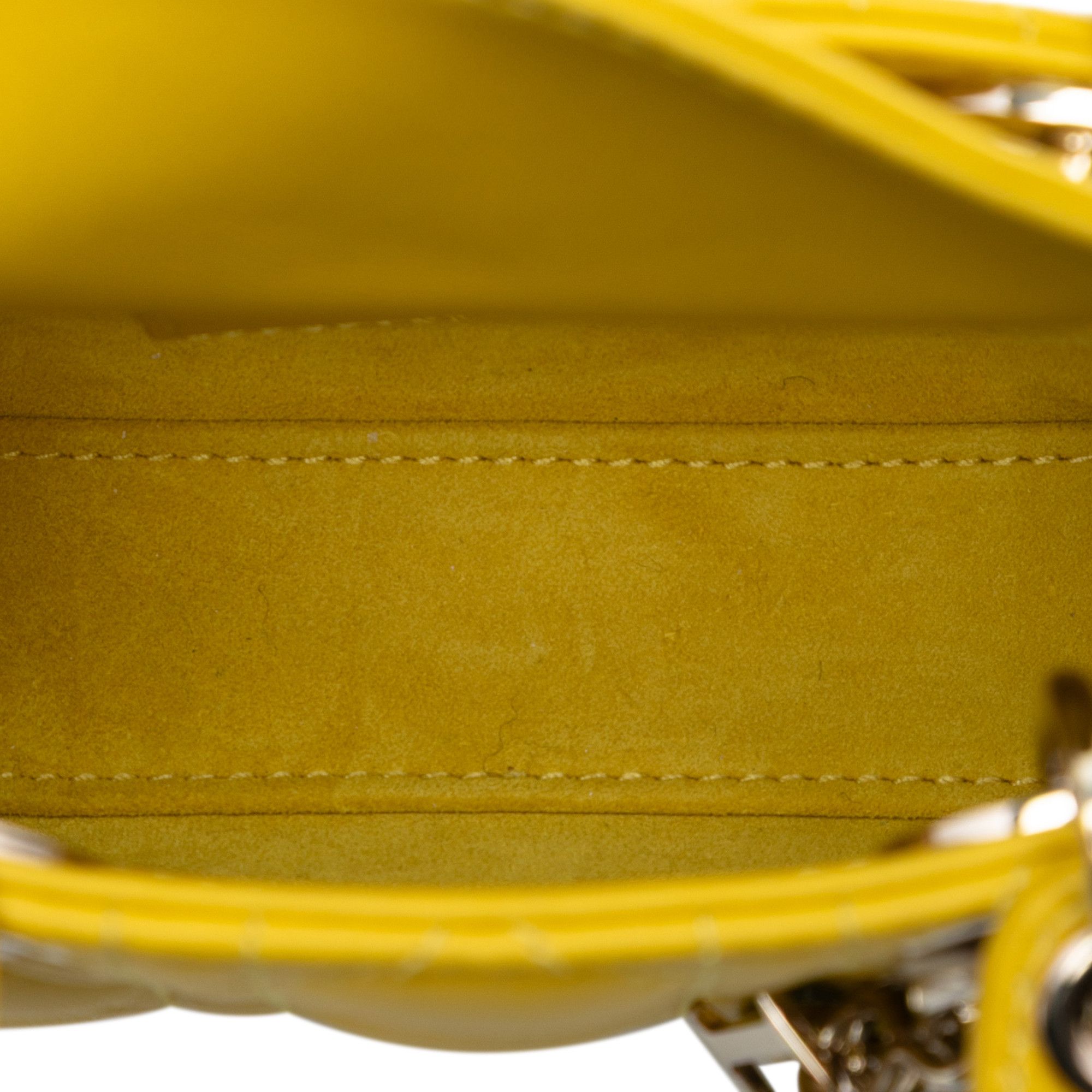 Dior Dior Micro Lambskin Cannage Lady Dior Size ONE SIZE - 4 Thumbnail