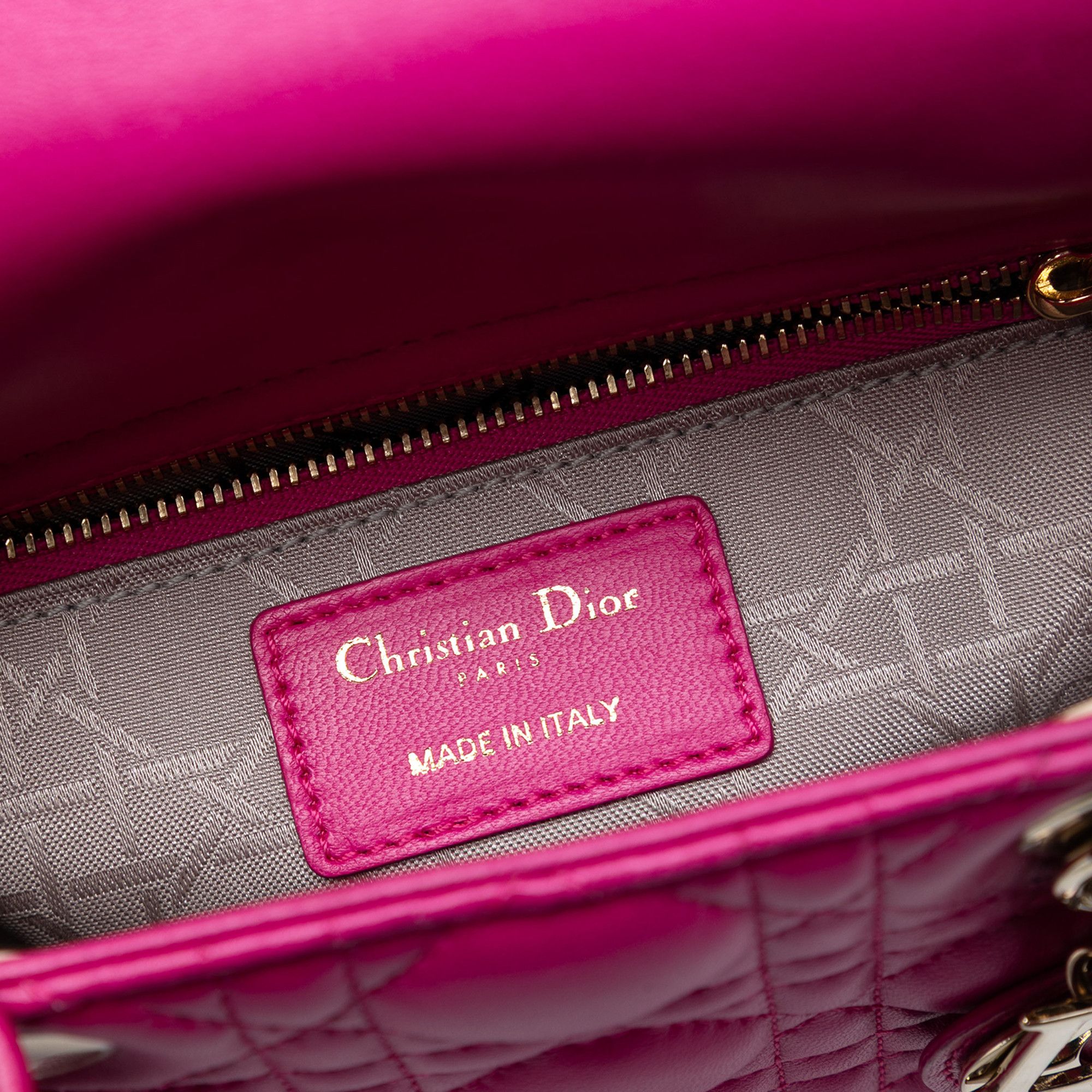 Dior Dior Small Lambskin Cannage My ABCDior Lady Dior Size ONE SIZE - 5 Thumbnail