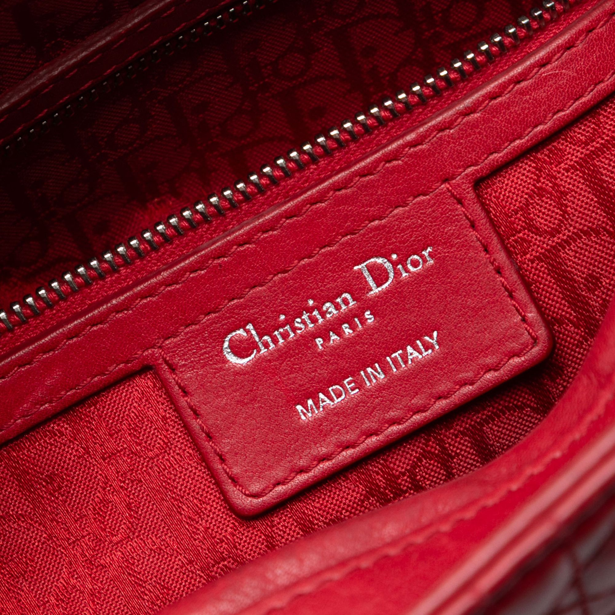 Dior Dior Large Lambskin Cannage Lady Dior Size ONE SIZE - 5 Thumbnail