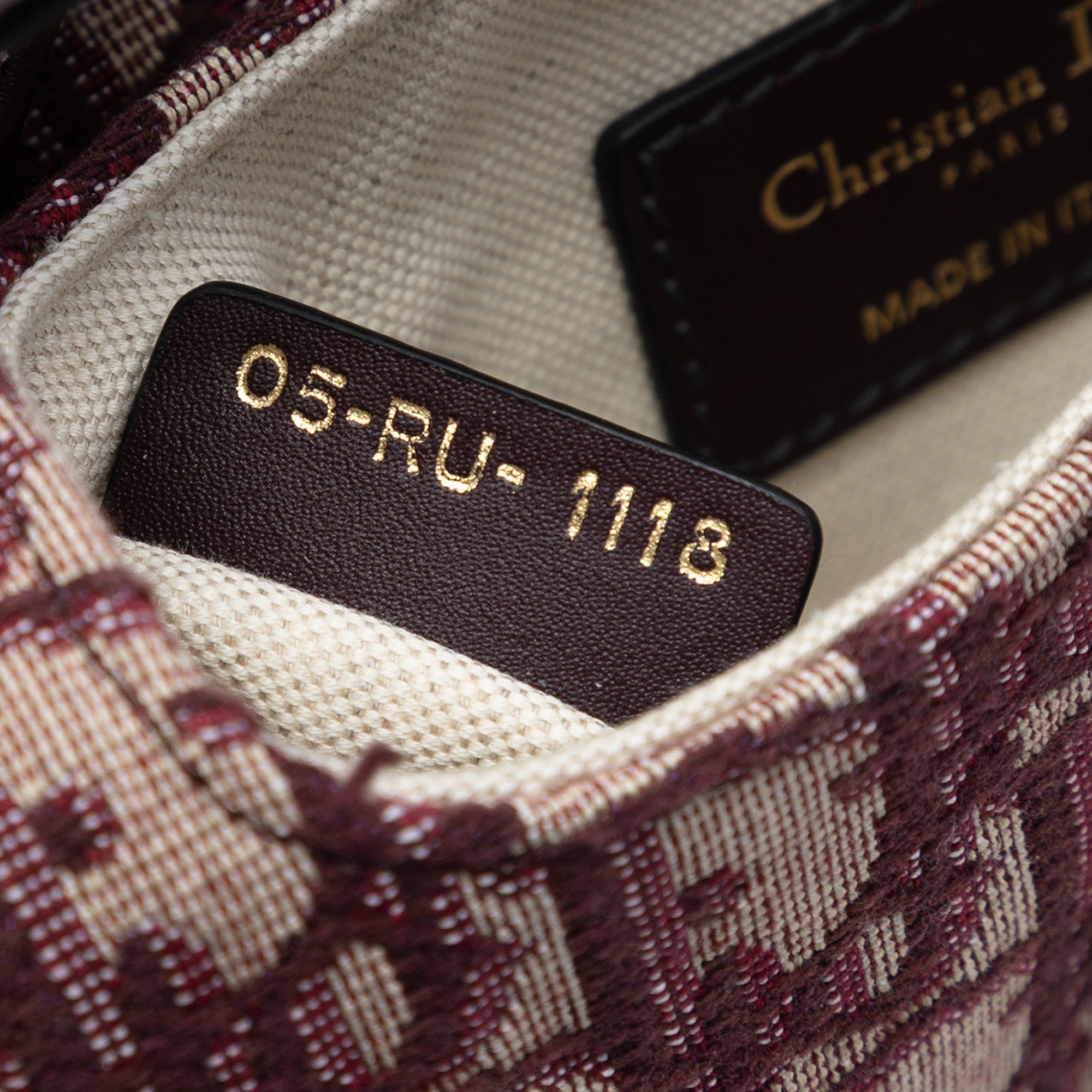 Dior Dior Mini Oblique Canvas Saddle Bag Size ONE SIZE - 6 Thumbnail