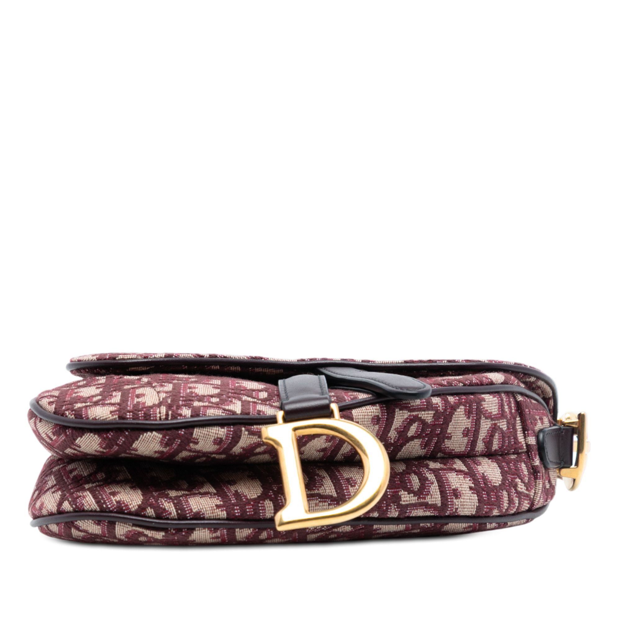 Dior Dior Mini Oblique Canvas Saddle Bag Size ONE SIZE - 3 Thumbnail