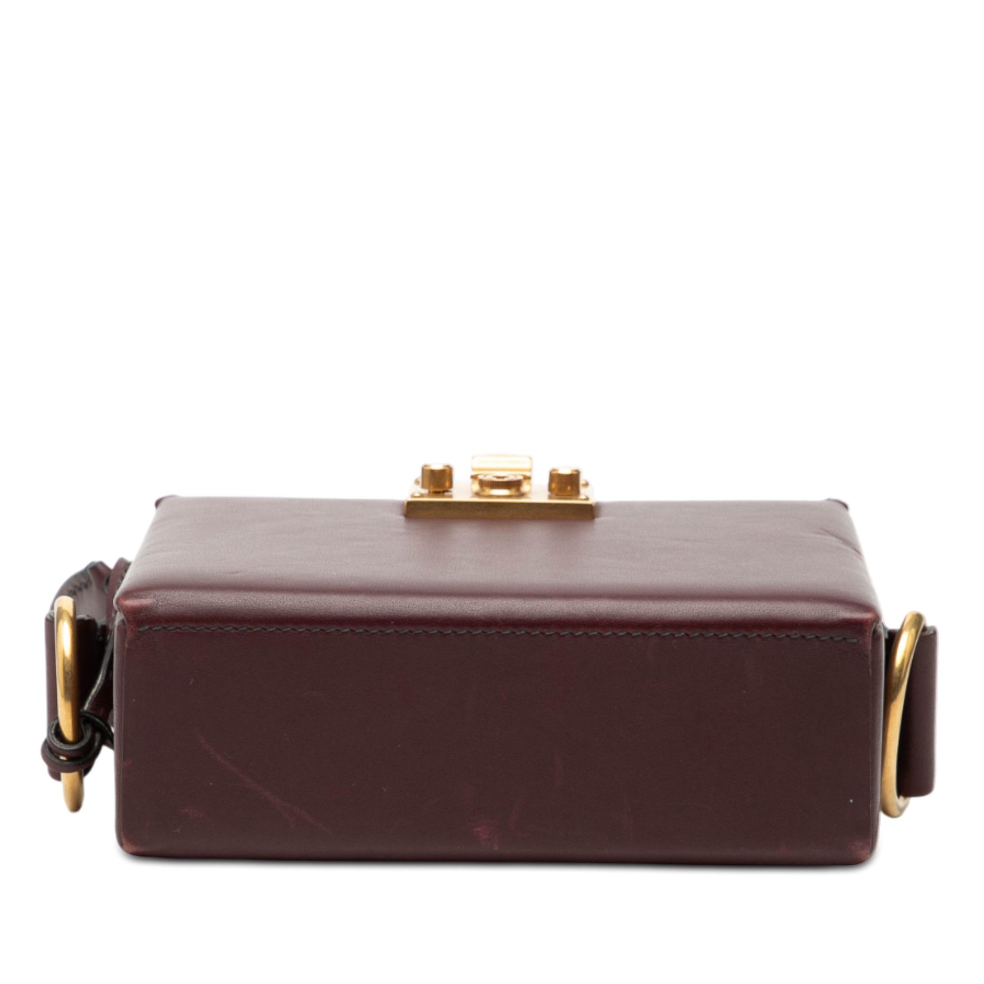 Dior Dior Lambskin Dioraddict Lockbox Crossbody Size ONE SIZE - 3 Thumbnail