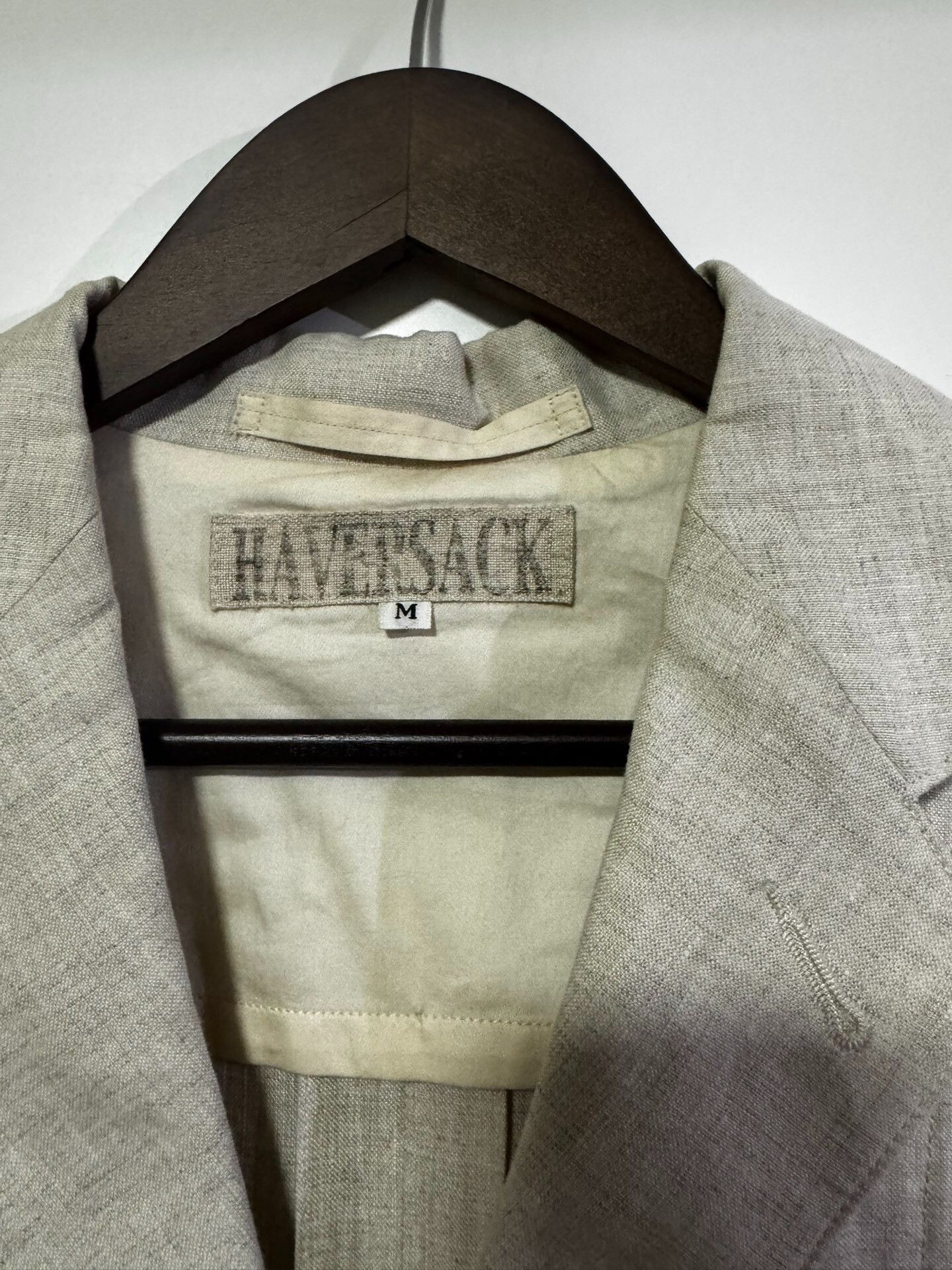 Haversack Vintage Linen Suit Jacket for Spring Size US M / EU 48-50 / 2 - 3 Thumbnail