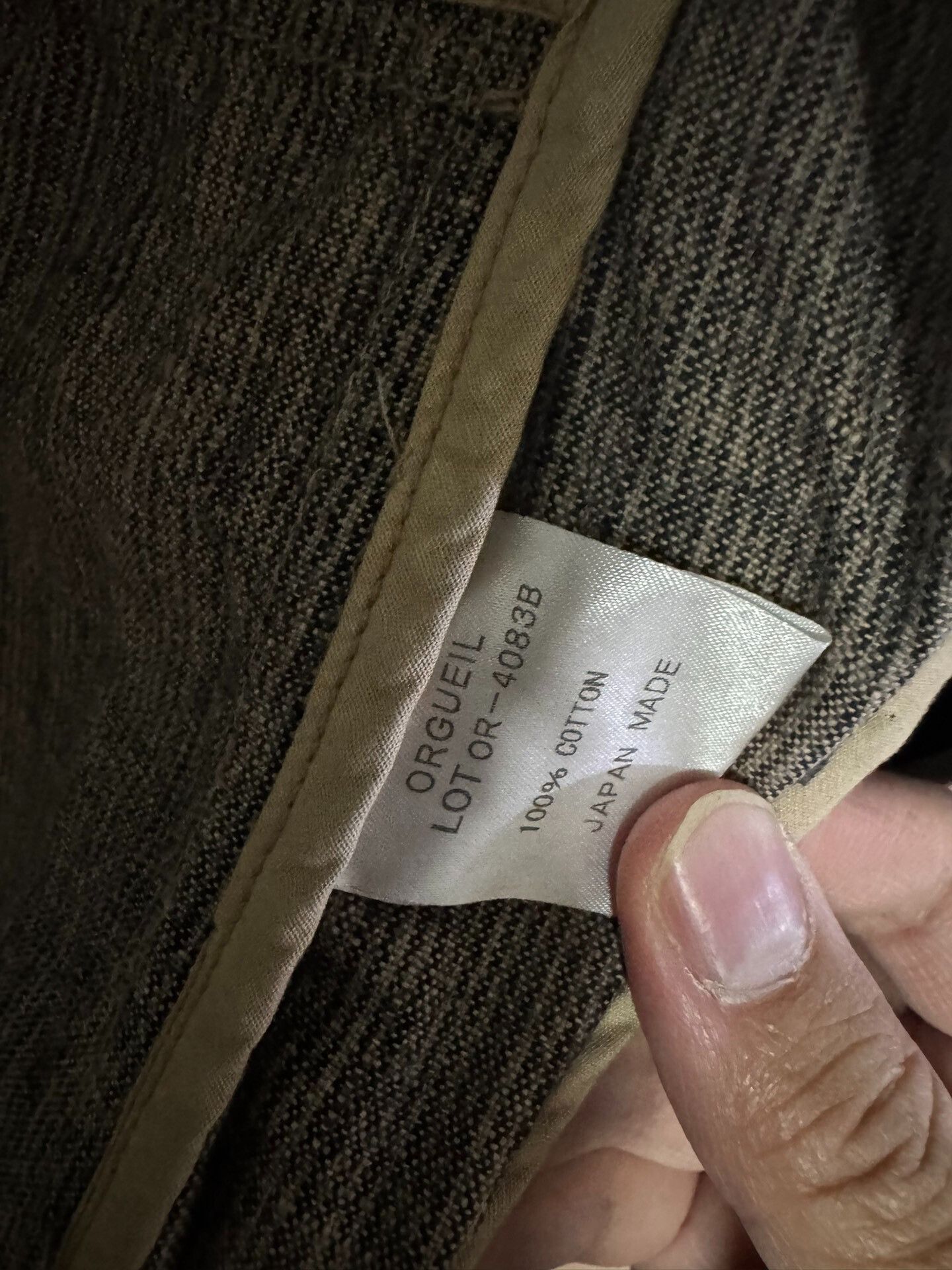Orgueil Vintage Orgueil Suit Jacket Size 38 Size US M / EU 48-50 / 2 - 7 Thumbnail