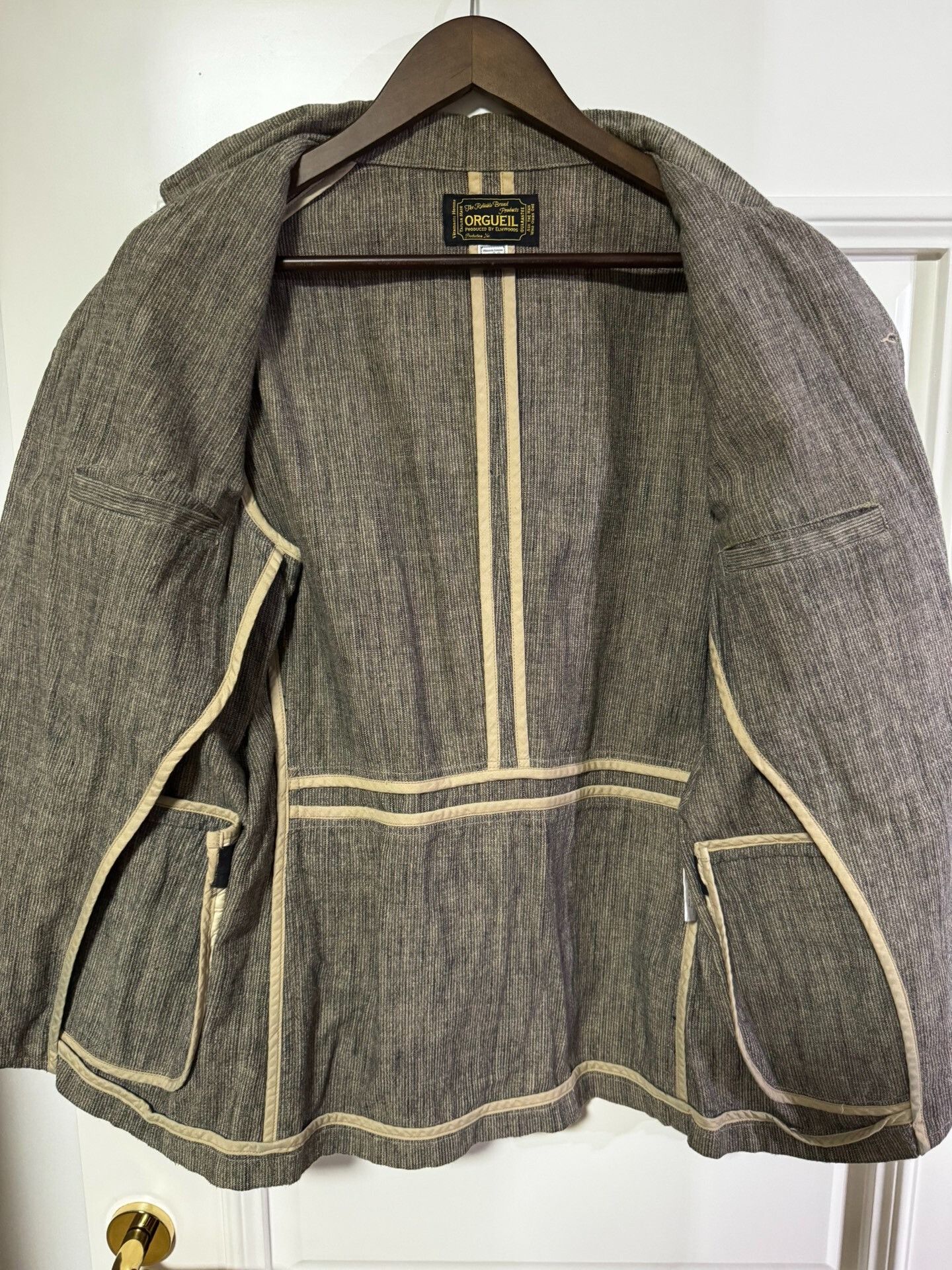 Orgueil Vintage Orgueil Suit Jacket Size 38 Size US M / EU 48-50 / 2 - 6 Thumbnail