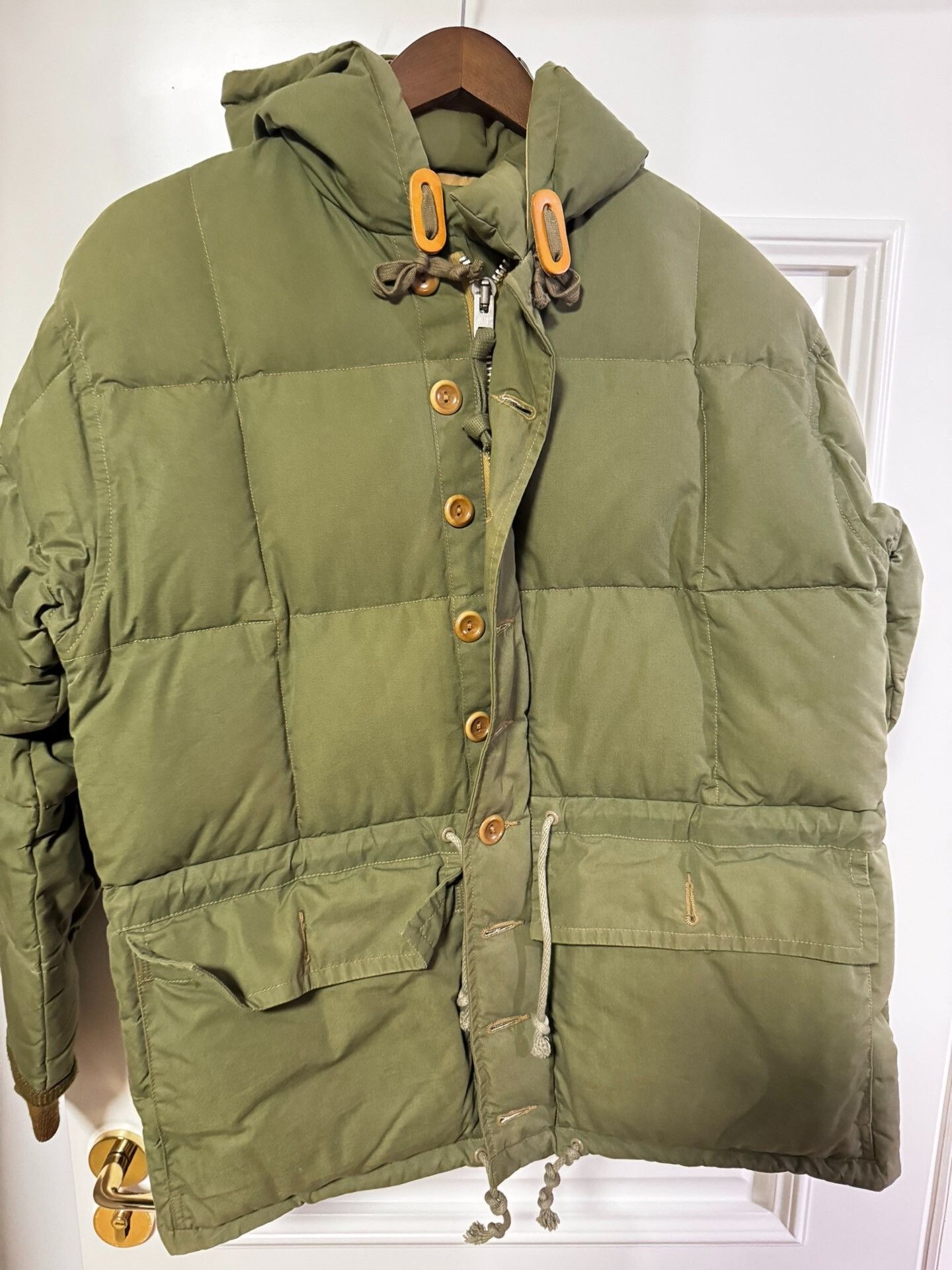 COLIMBO Vintage Green Down Jacket for Cold Weather Size US L / EU 52-54 / 3 - 3 Thumbnail