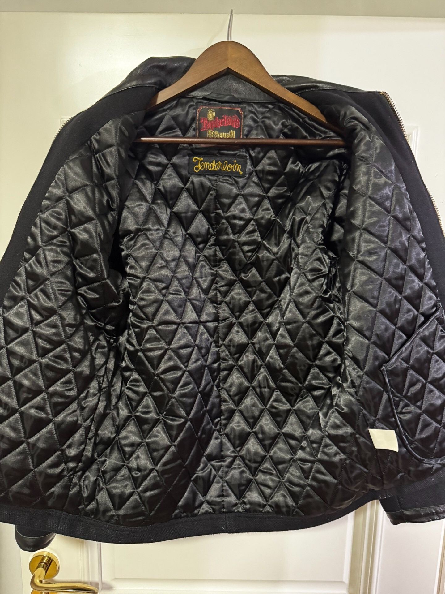 Tenderloin Vintage K7 Wool Jacket with Leather Collar Size US S / EU 44-46 / 1 - 6 Thumbnail