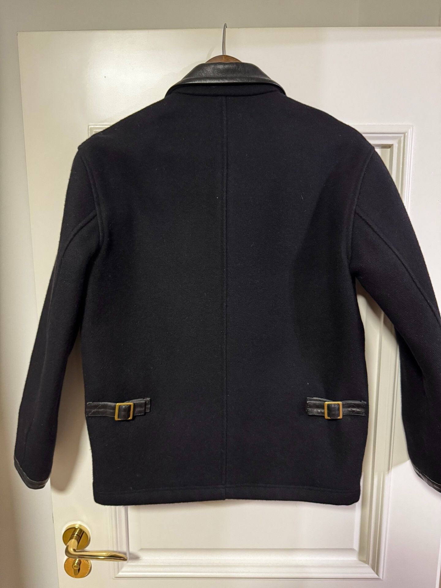 Tenderloin Vintage K7 Wool Jacket with Leather Collar Size US S / EU 44-46 / 1 - 8 Thumbnail