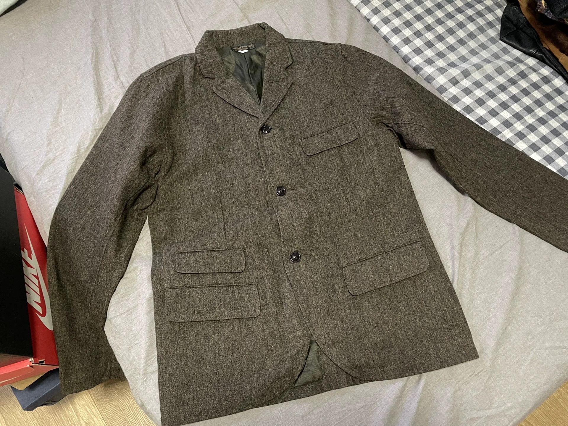 WEST RIDE Vintage Hunting Style Wool Blazer Size US L / EU 52-54 / 3 - 5 Thumbnail