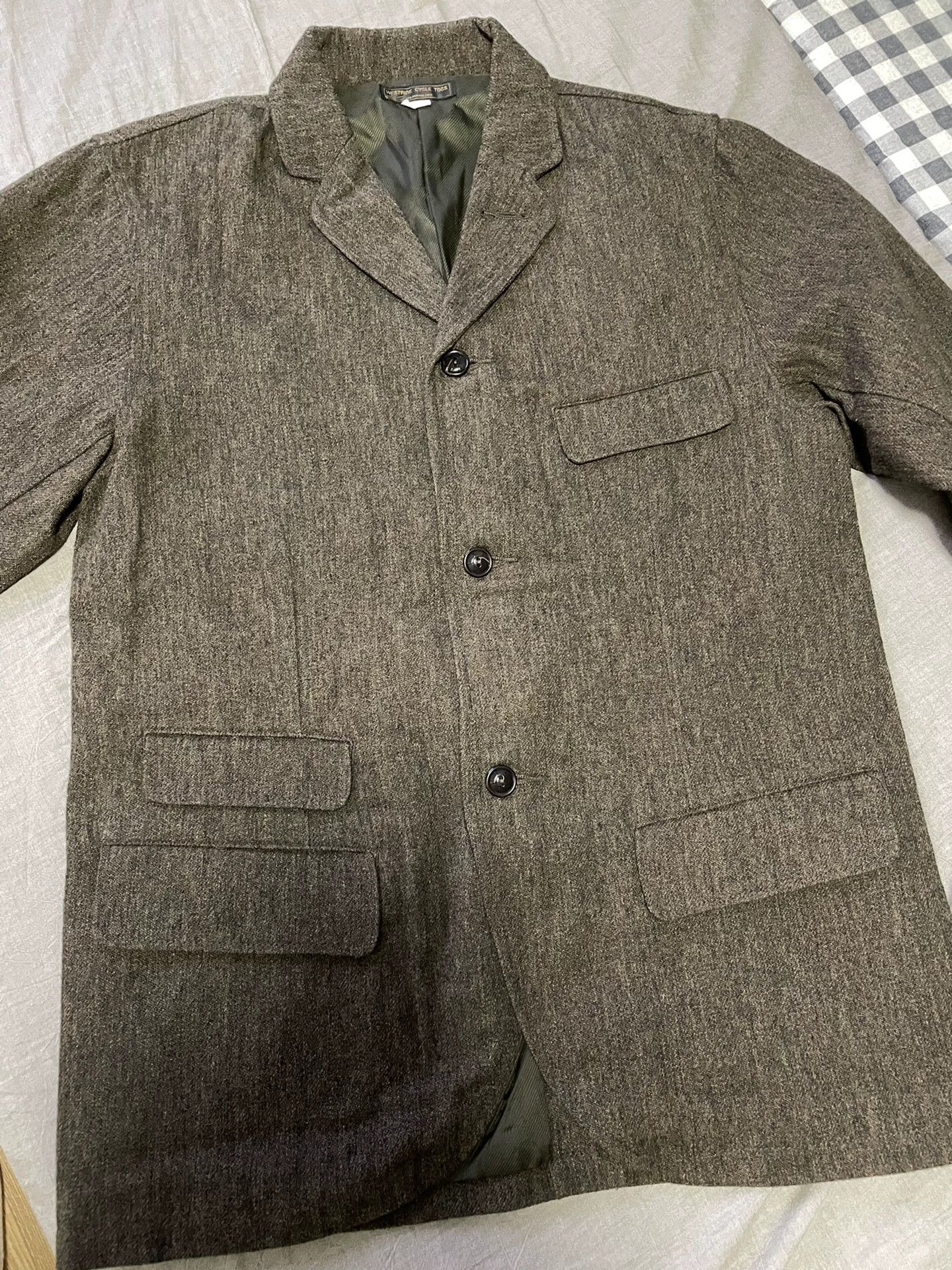 WEST RIDE Vintage Hunting Style Wool Blazer Size US L / EU 52-54 / 3 - 2 Thumbnail