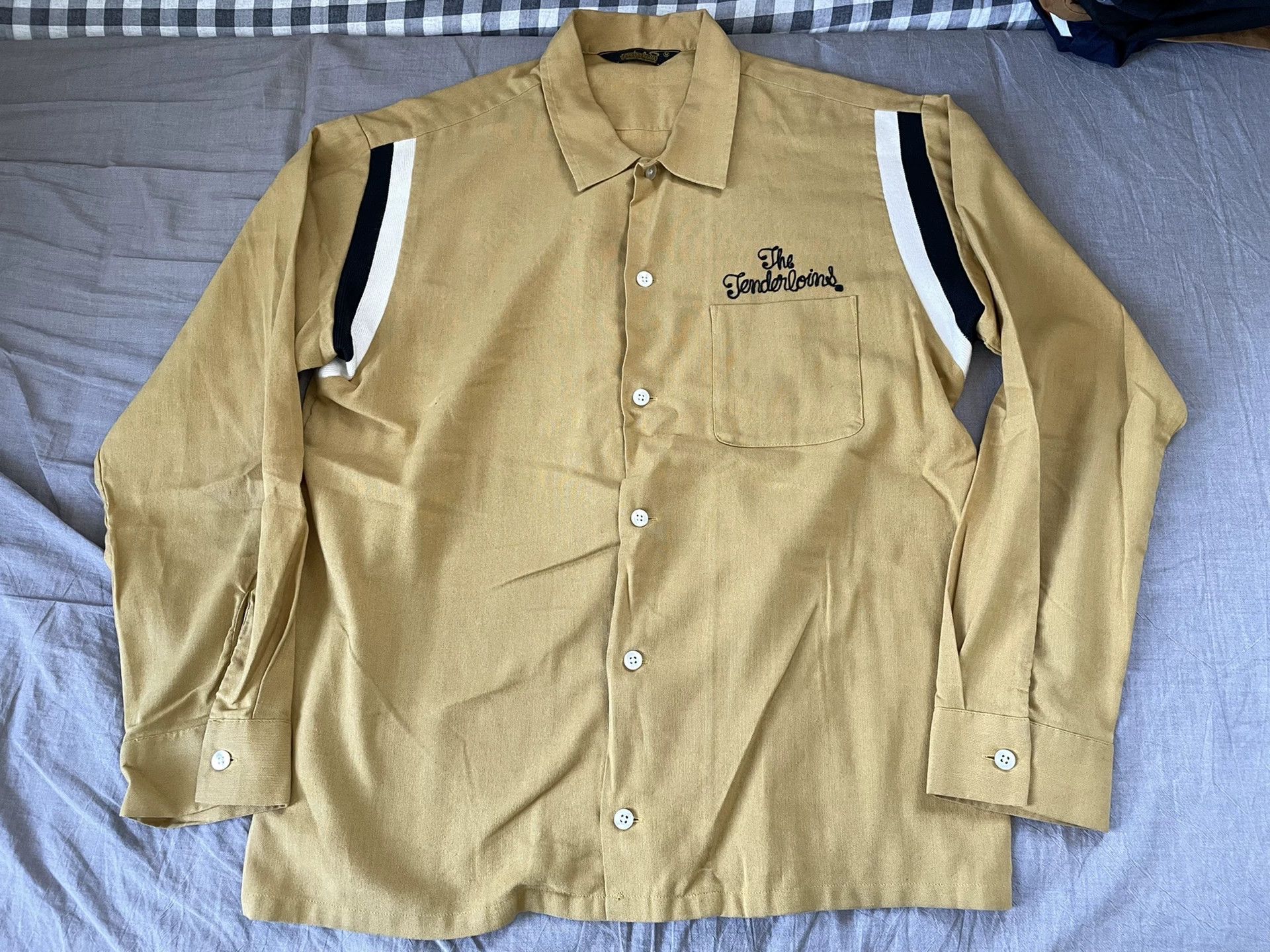 Tenderloin Tenderloin Bowling Shirt in Ginger Yellow Size US M / EU 48-50 / 2 - 2 Thumbnail