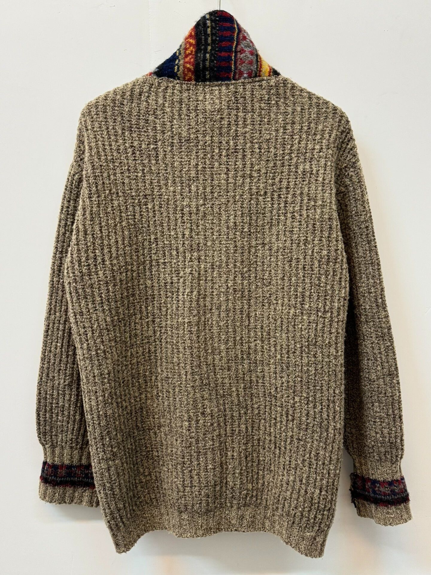 Kapital Kapital Wool Cardigan with Colorful Details Size US XS / EU 42 / 0 - 5 Thumbnail