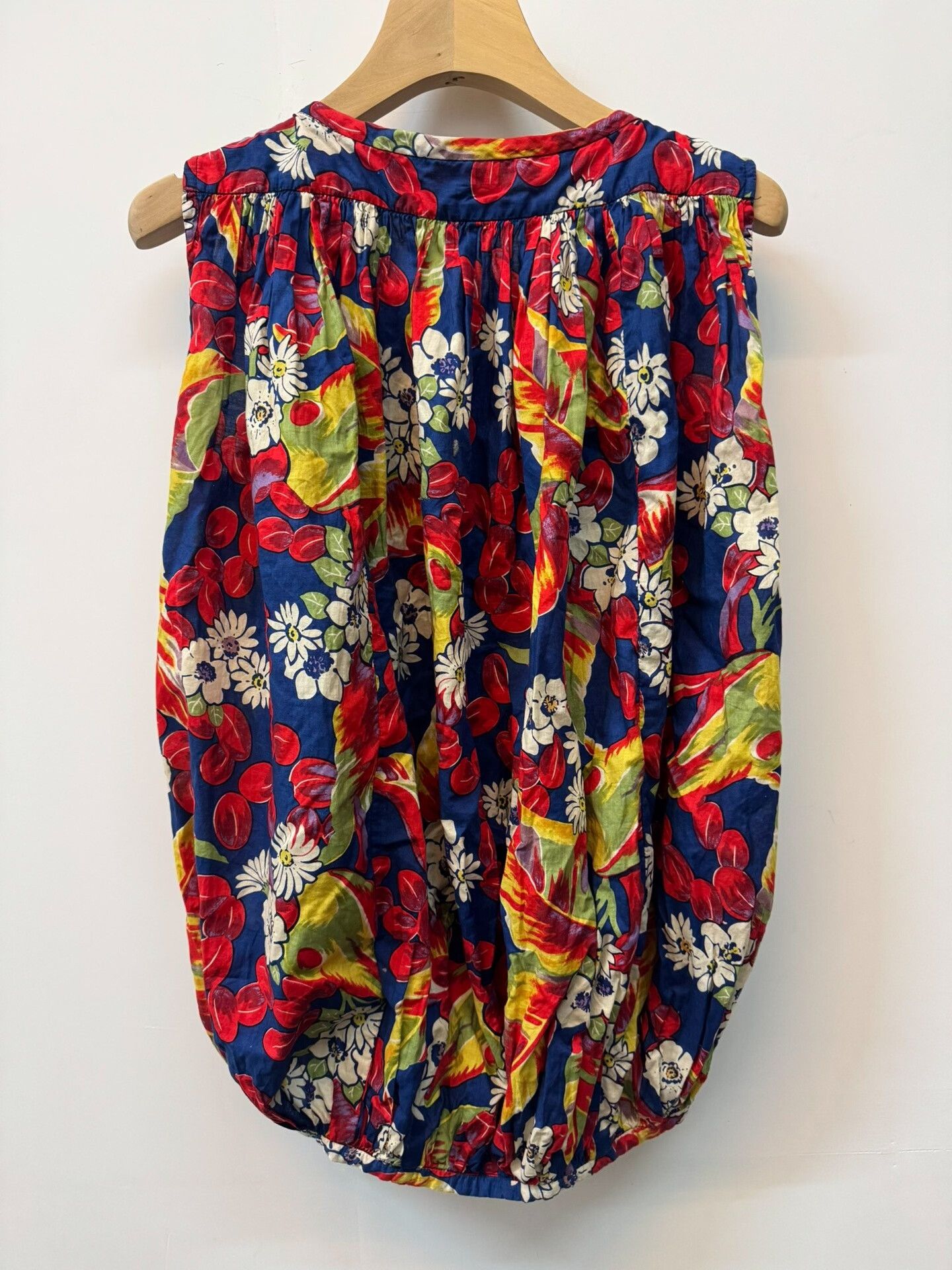 Kapital Kapital Colorful Floral Sleeveless Top Size XS / US 0-2 / IT 36-38 - 2 Thumbnail