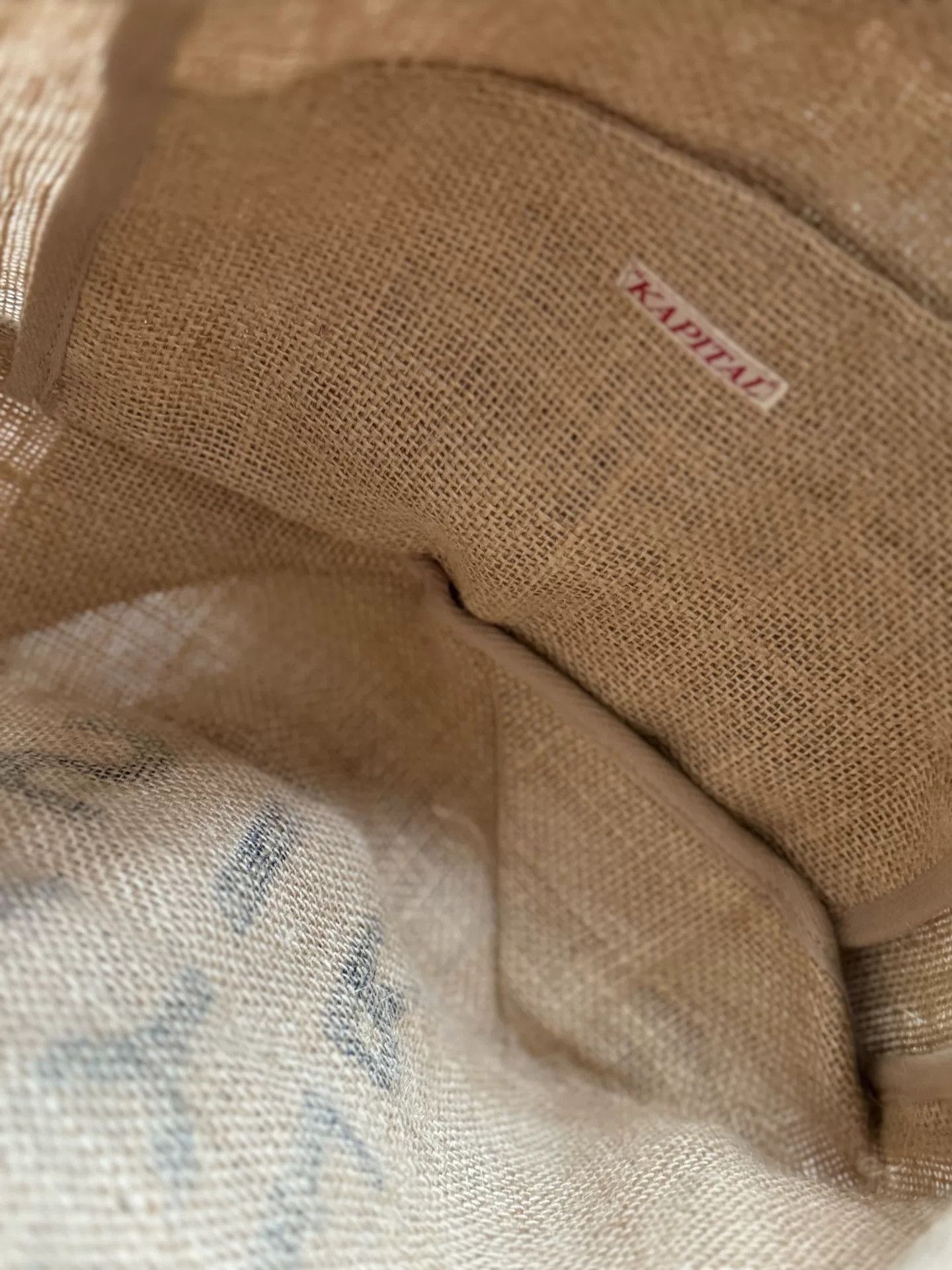 Kapital Kapital Ethnic Burlap Crossbody Bag Size ONE SIZE - 9 Thumbnail