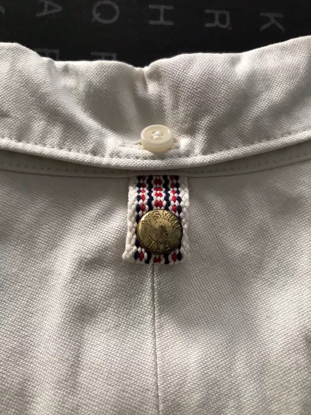 Visvim Visvim Flag Shirt in Ivory Color Size US S / EU 44-46 / 1 - 4 Thumbnail