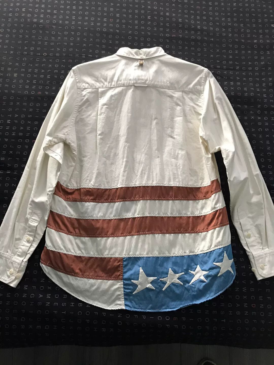 Visvim Visvim Flag Shirt in Ivory Color Size US S / EU 44-46 / 1 - 2 Thumbnail