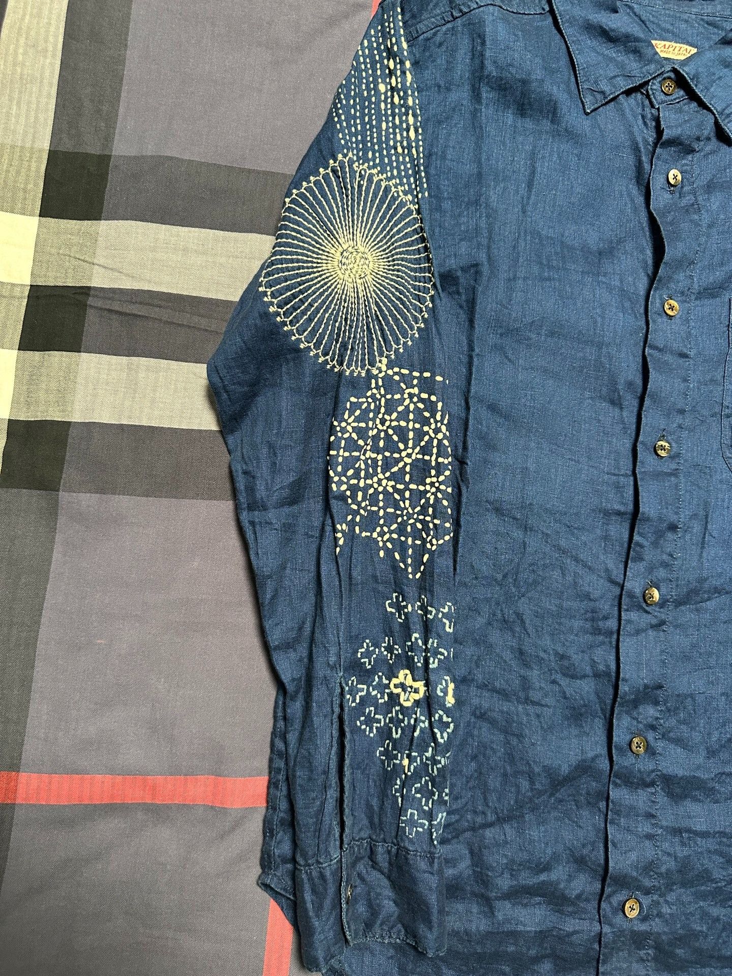Kapital Kapital Men's Blue Dye Shirt Size US M / EU 48-50 / 2 - 4 Thumbnail