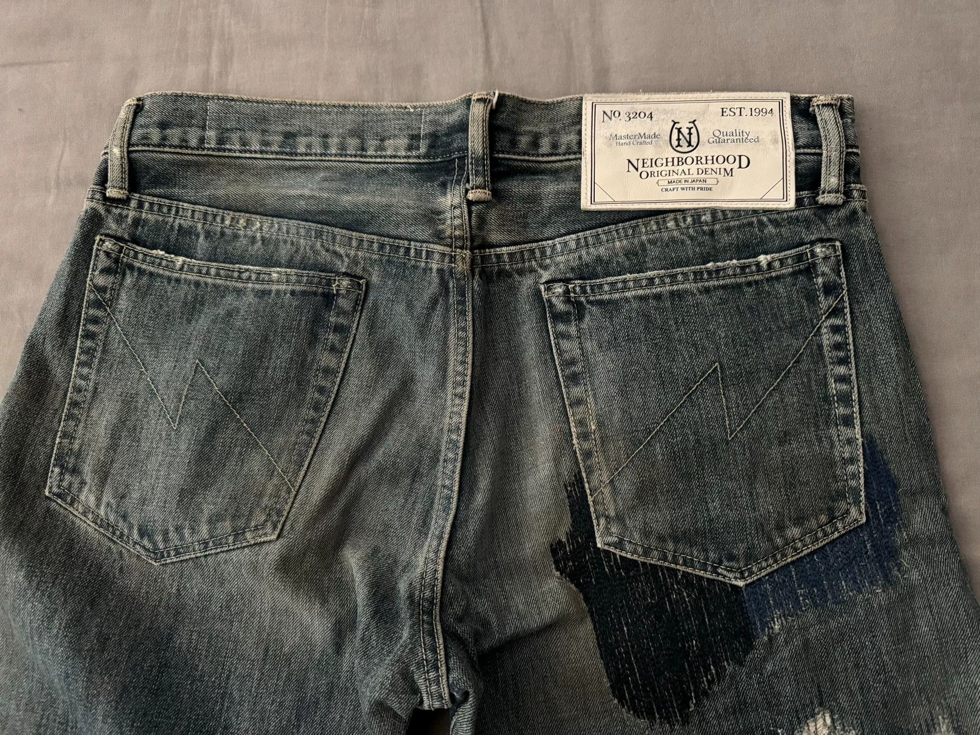 Neighborhood Neighborhood Deep Narrow Denim Pants Size US 30 / EU 46 - 3 Thumbnail
