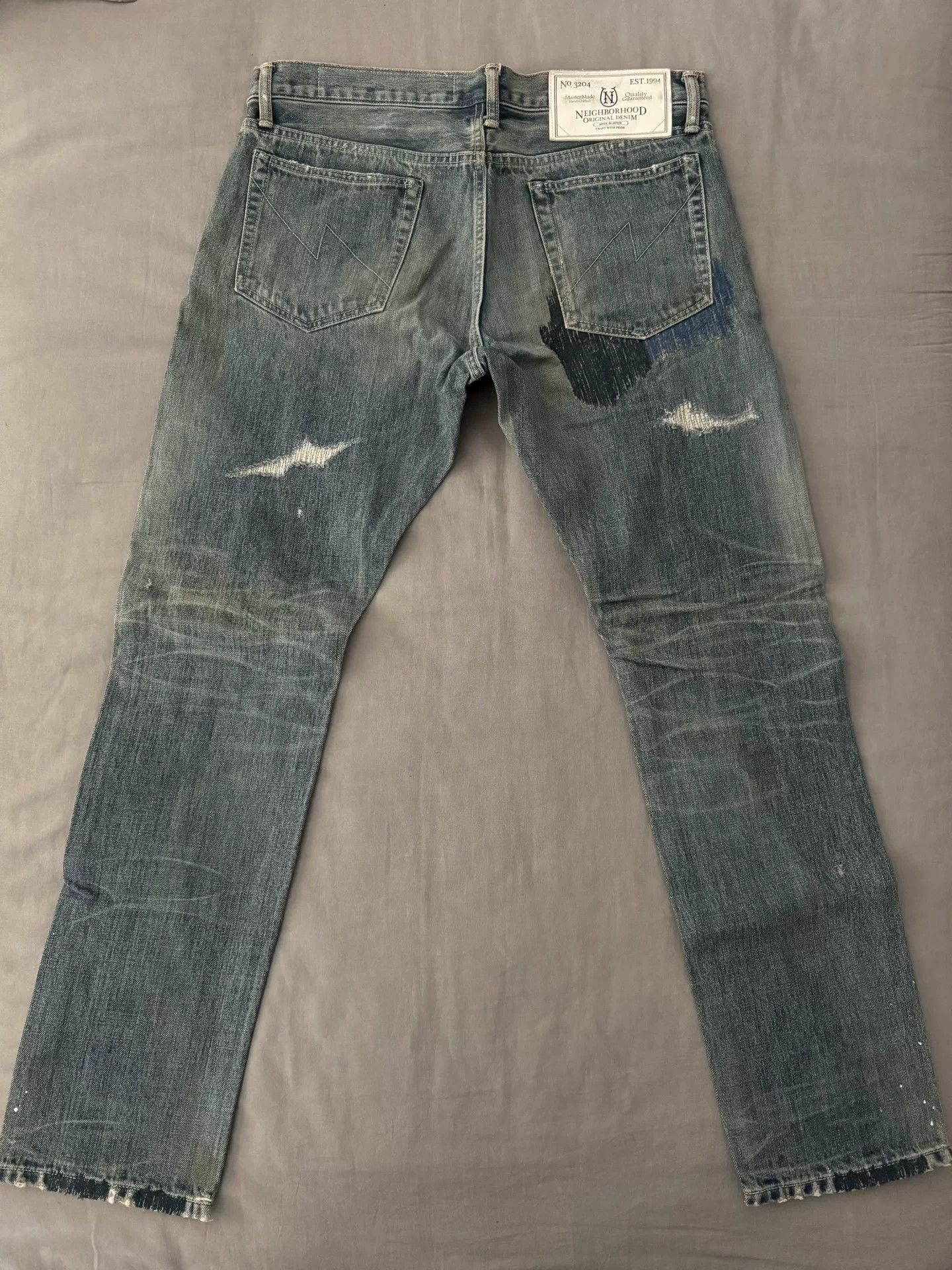 Neighborhood Neighborhood Deep Narrow Denim Pants Size US 30 / EU 46 - 2 Thumbnail