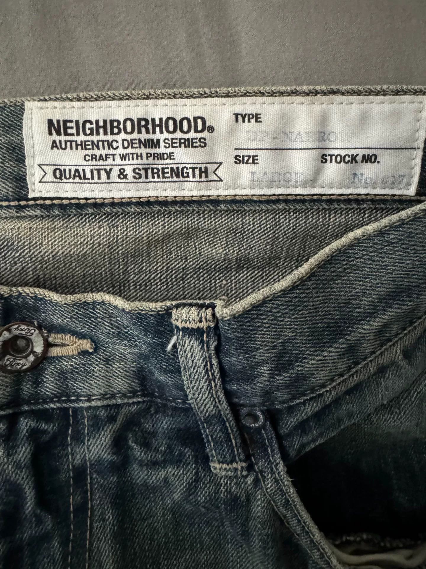 Neighborhood Neighborhood Deep Narrow Denim Pants Size US 30 / EU 46 - 4 Thumbnail