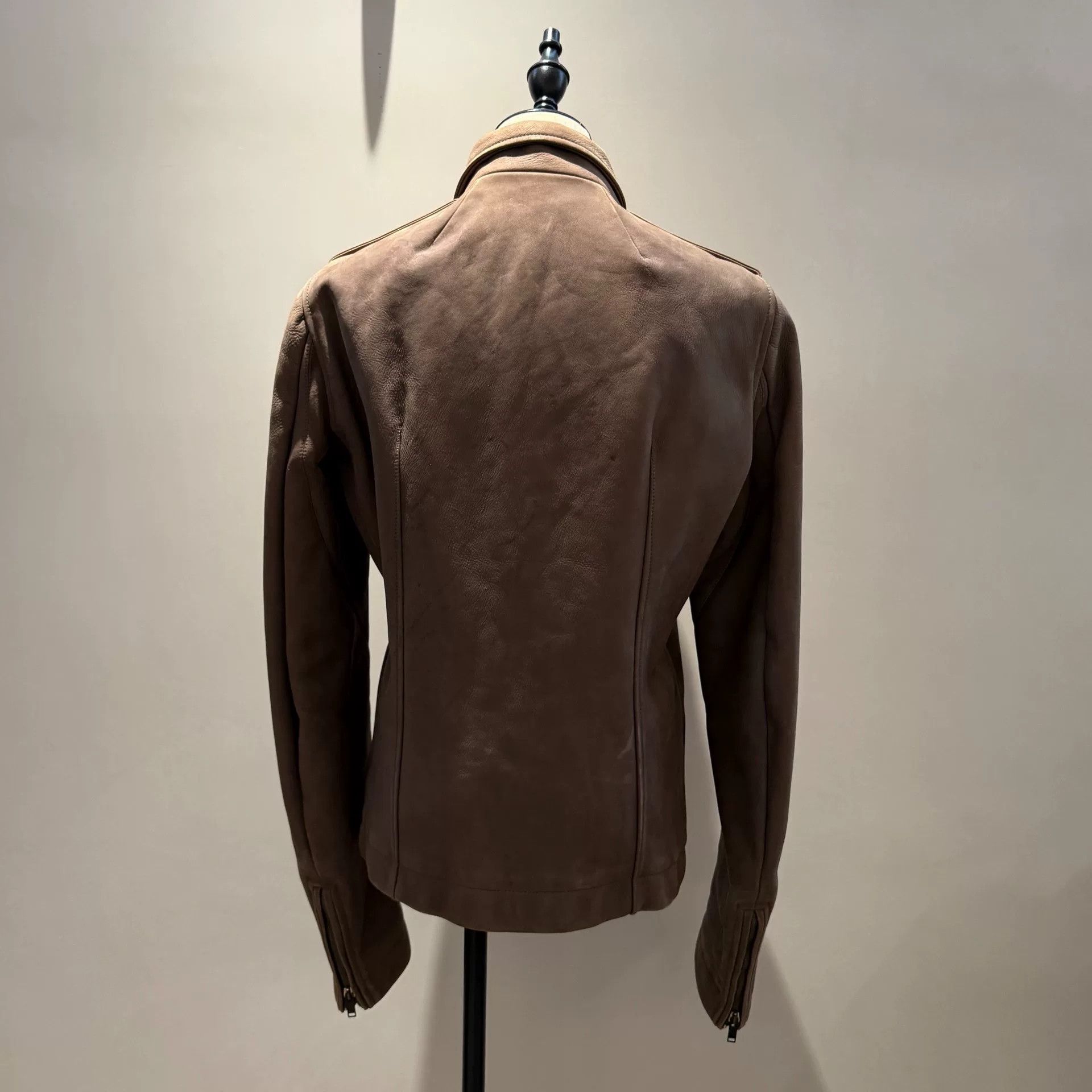 Rick Owens Rick Owens Bullhide Leather Biker Jacket Size US M / EU 48-50 / 2 - 3 Thumbnail