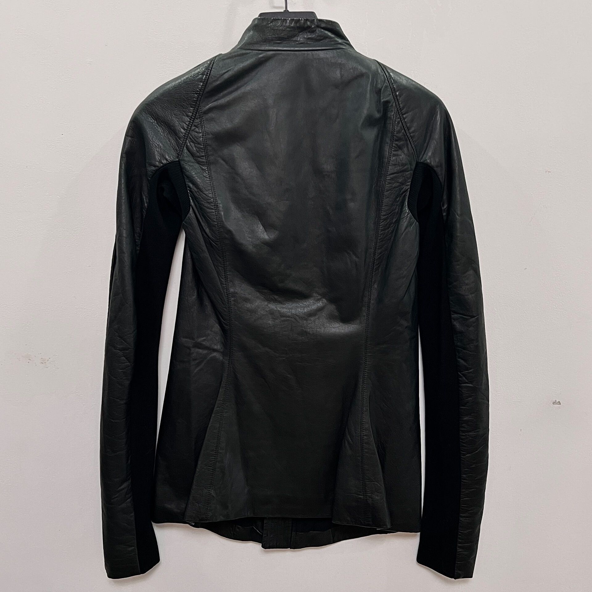 Rick Owens Black Rick Owens Leather Jacket Size S / US 4 / IT 40 - 2 Thumbnail