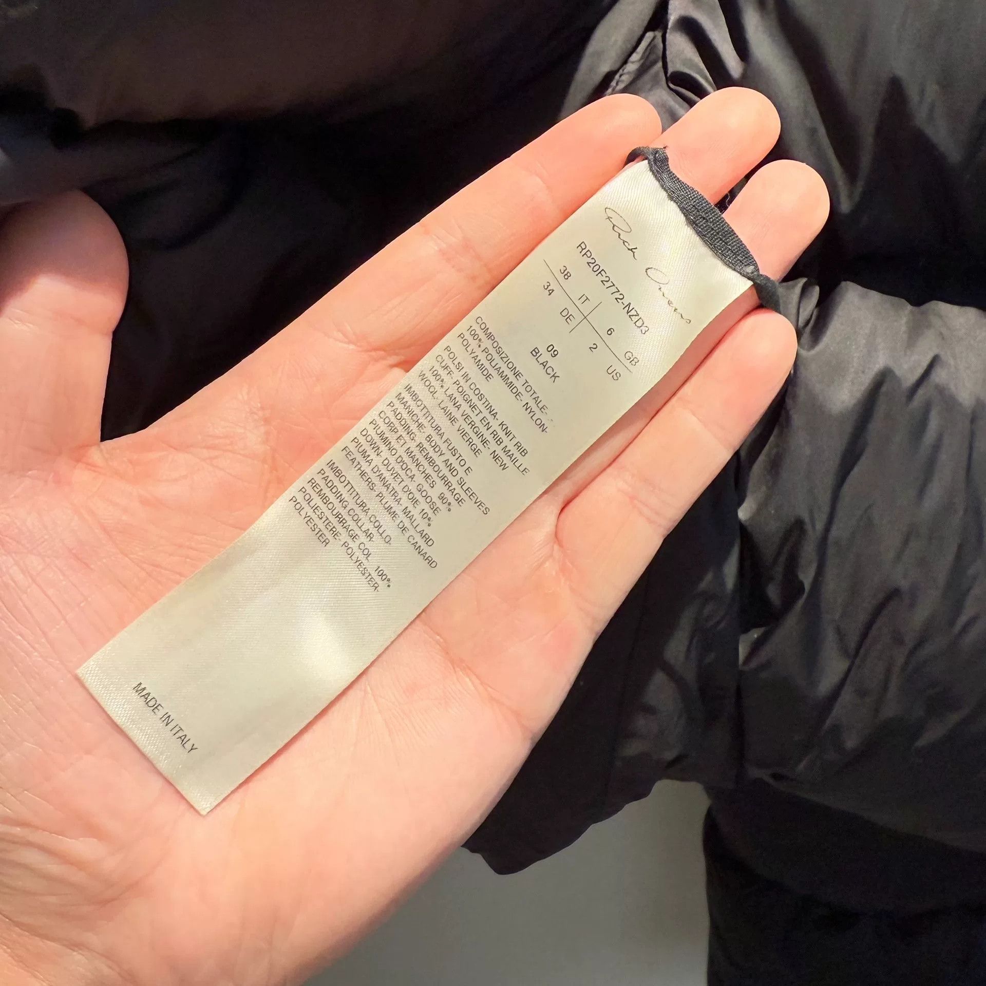 Rick Owens Rick Owens Short Puffer Jacket with Neck Design Size S / US 4 / IT 40 - 7 Thumbnail
