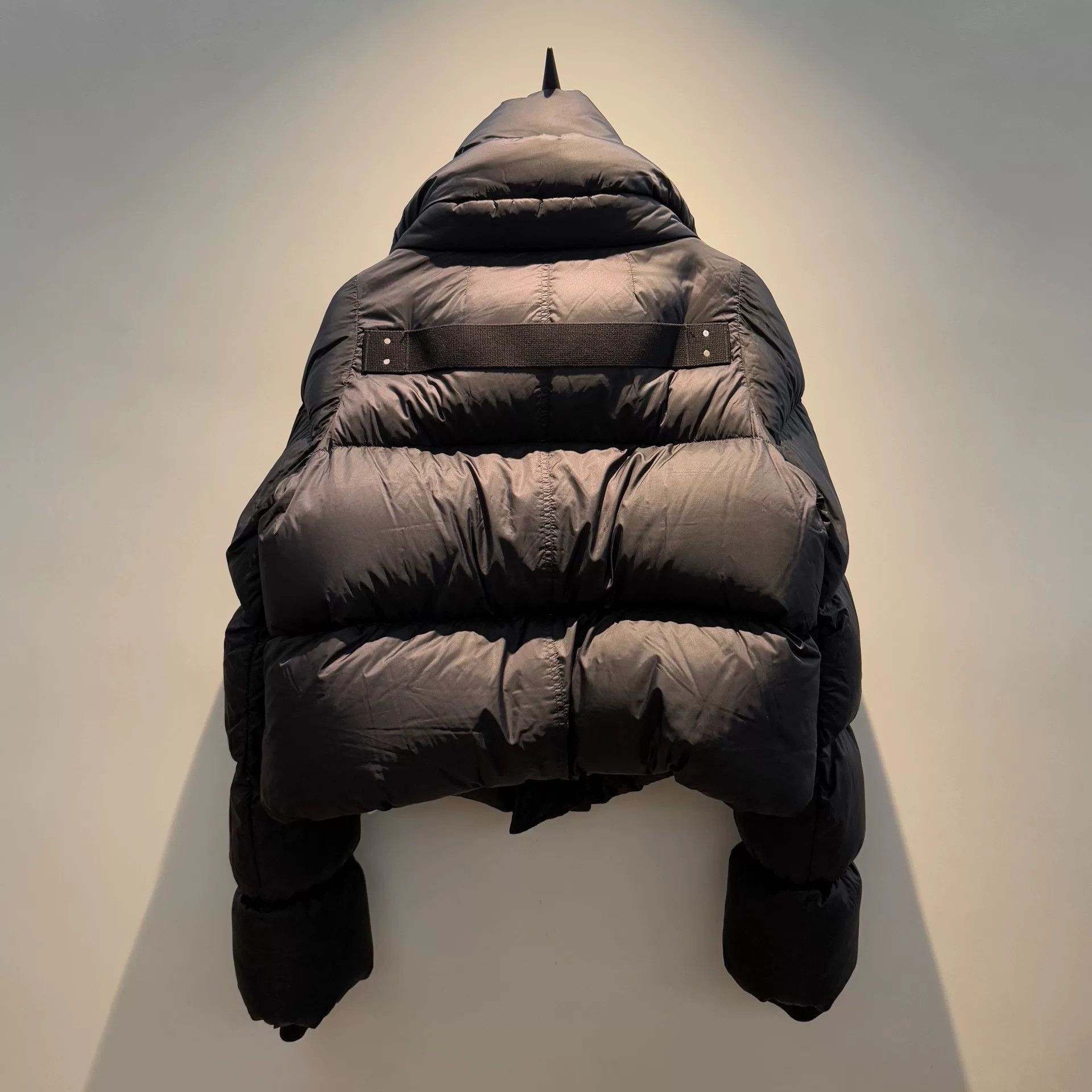 Rick Owens Rick Owens Short Puffer Jacket with Neck Design Size S / US 4 / IT 40 - 5 Thumbnail